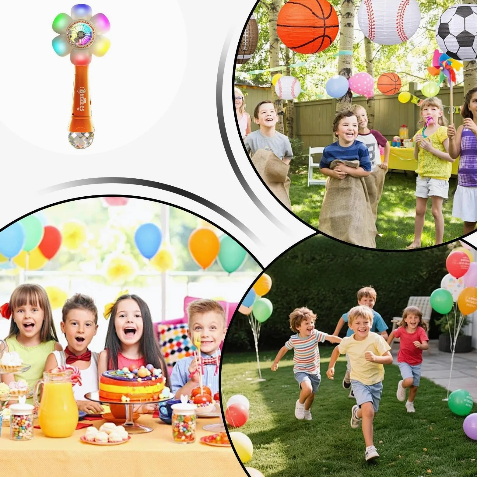 Macchina Bolle Girasole Da Bagno Giocattolo Soffiabolle Automatico | Sparabolle Girasole con Per Bambini, Bambine, Giardino, Compleanno, Bagno, , Spiaggia, Giochi