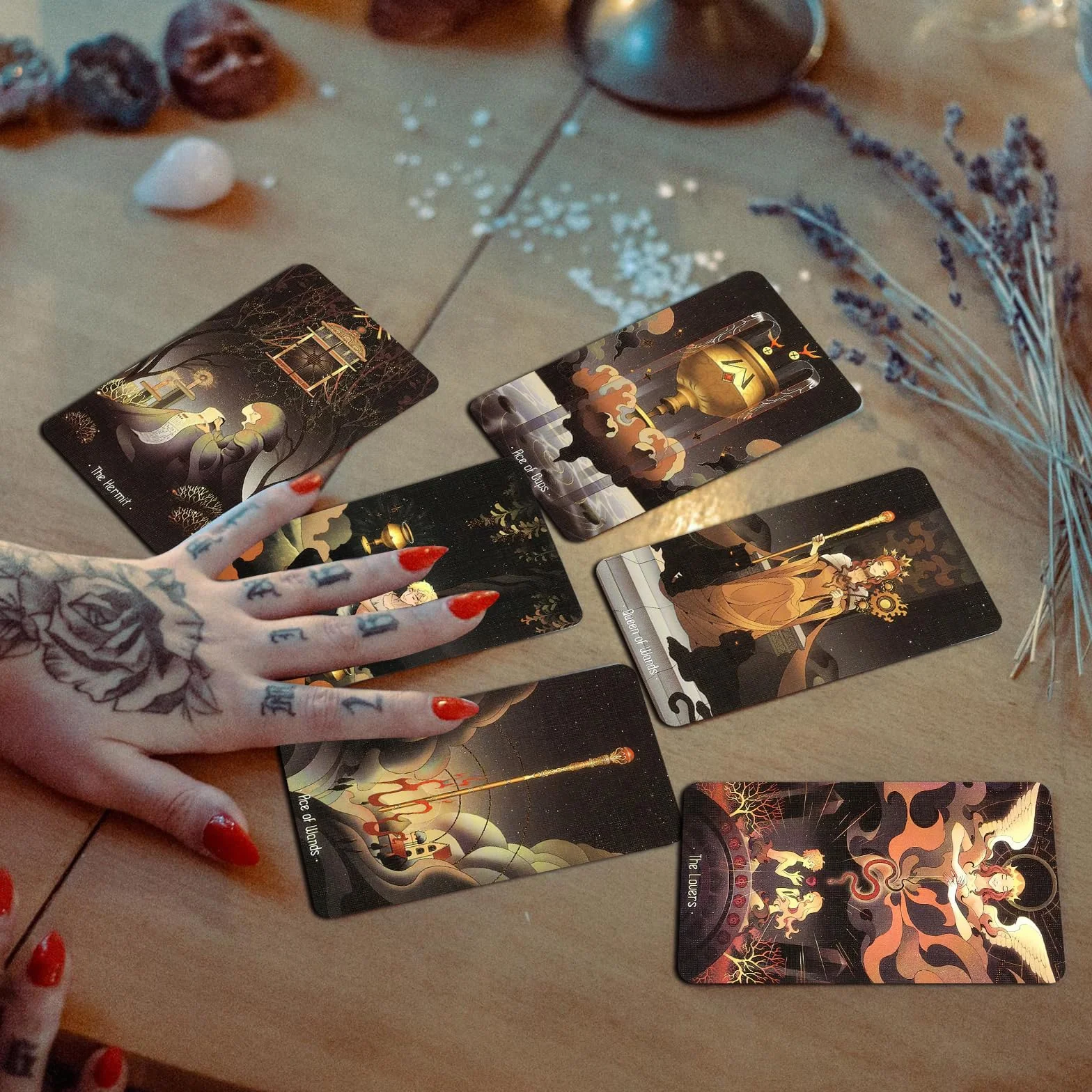 78 Tarocchi Classici, Tarocchi Adatti, Tarocchi Carte Ai Principianti, Mazzo di Tarocchi, Principianti Tarocchi, Divinazione Gioco Edizione Inglese, Adatto per Carte da Gioco Festa E Festival