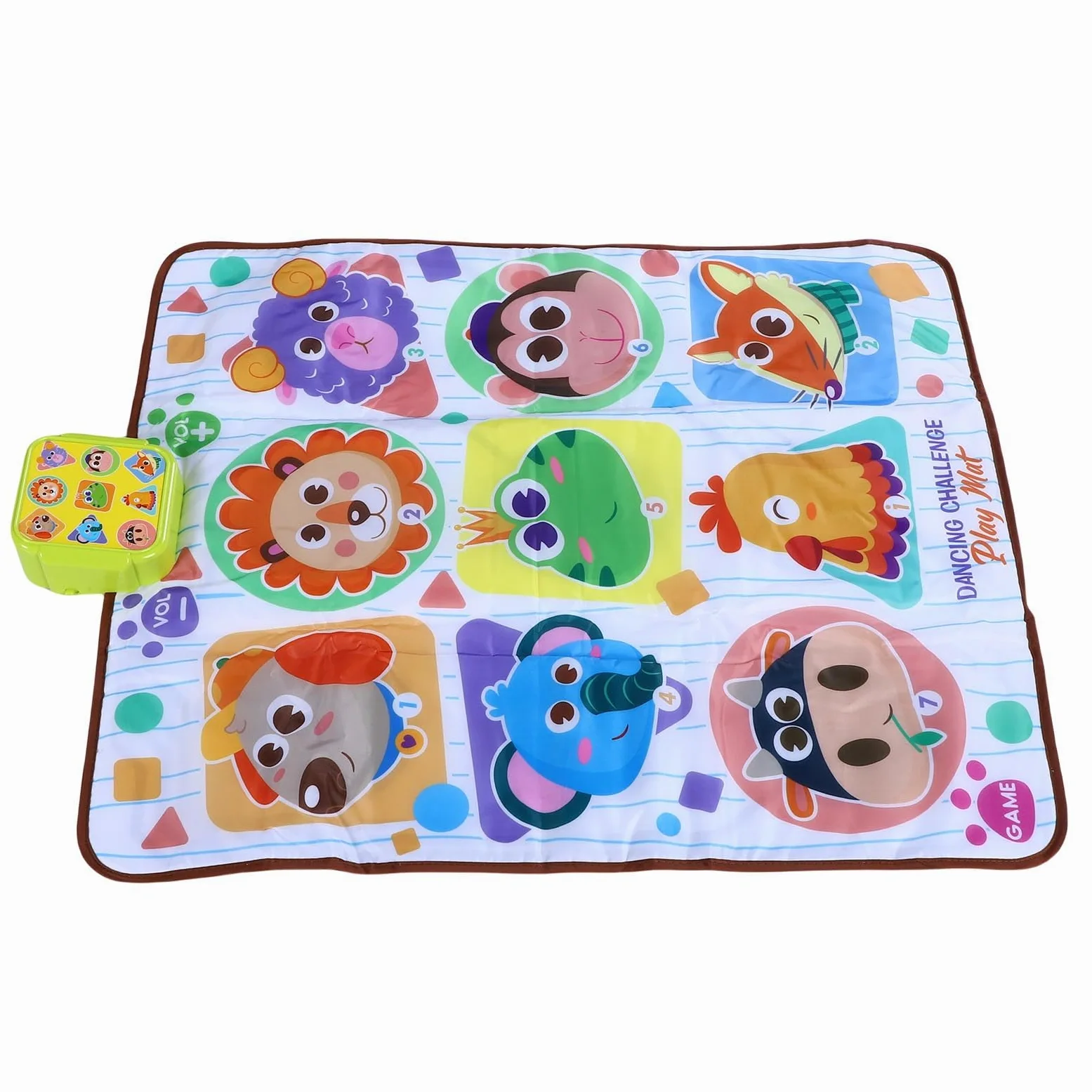 Walfront Tappetino da Ballo Elettronico per Bambini con Superficie Morbida e Imbottita, Fondo Antiscivolo, Adatto a Bambine e Bambini dai 7 Anni in su.