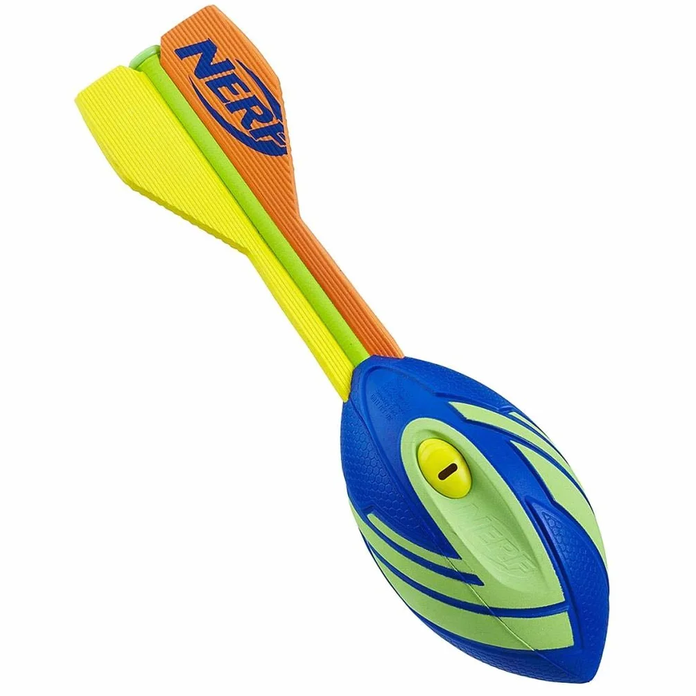 Hasbro Nerf N-Sports Vortex Aero Howler Football – Armi Giocattolo da 6 Anni (S), Ragazzo/Ragazza, Verde, Argento, 1 Pezzo (S)
