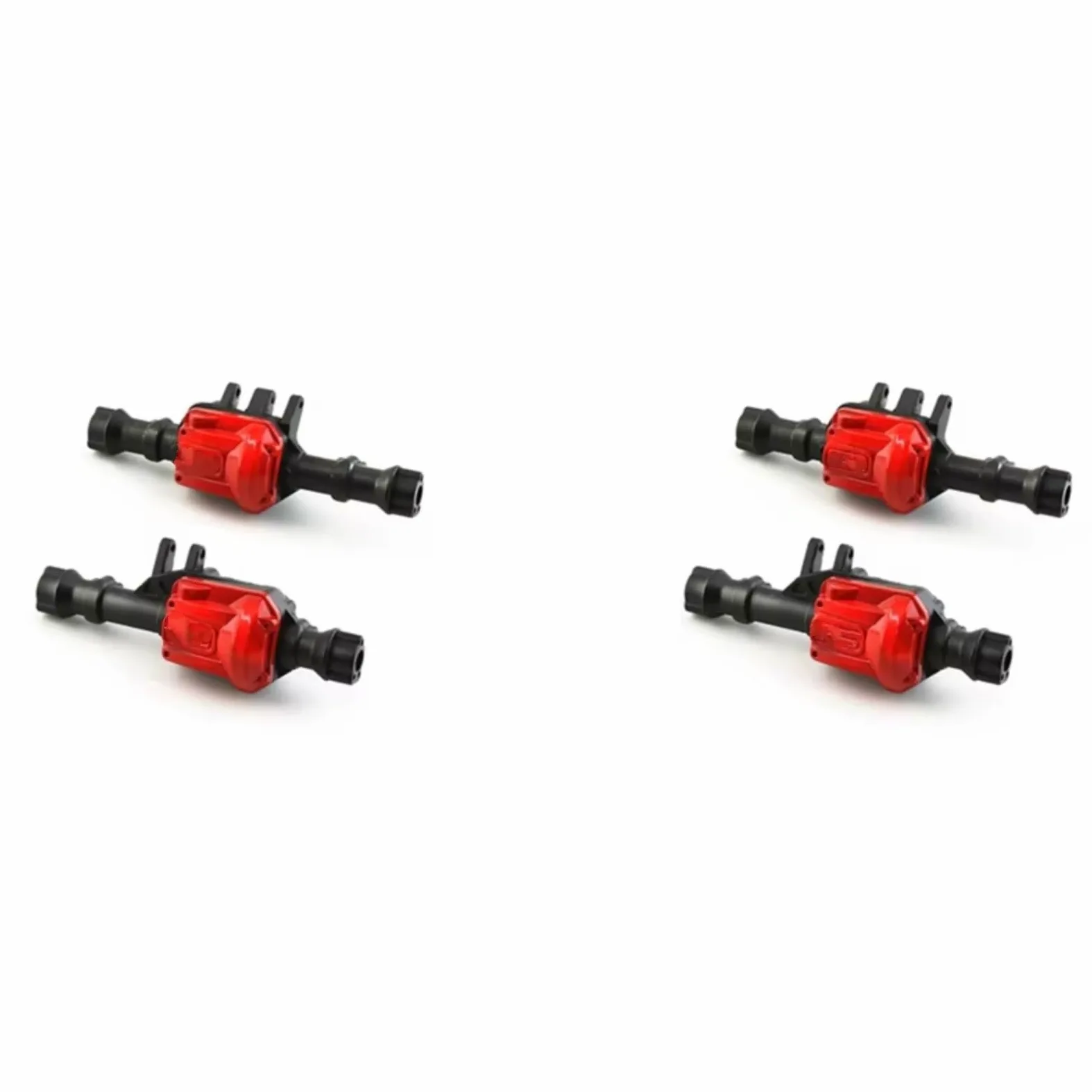 Compatibile Con Traxxas Per TRX-4 1/10 RC Crawler Car Parti Di Aggiornamento Modifica Ricambio 2X Alloggiamento Guscio Assale Anteriore Posteriore In Metallo 300G Accessori