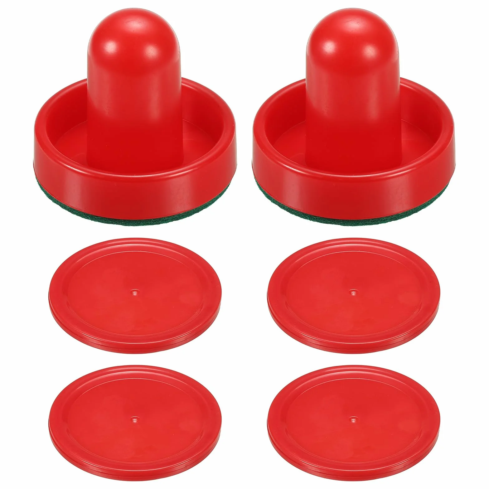 PATIKIL Spingitori Air Hockey e Air Hockey Dischi, Accessorio di Ricambio per Maniglie Paddle Tavolo Gioco