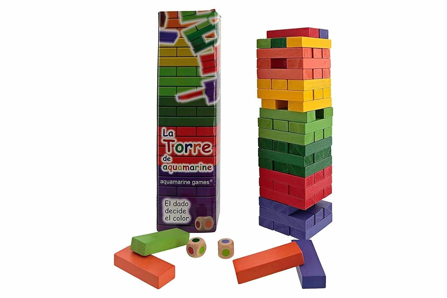 Aquamarine Games -La torre dei colori, Miscellanea, da 7 a 99 anni (Compudid CP006)