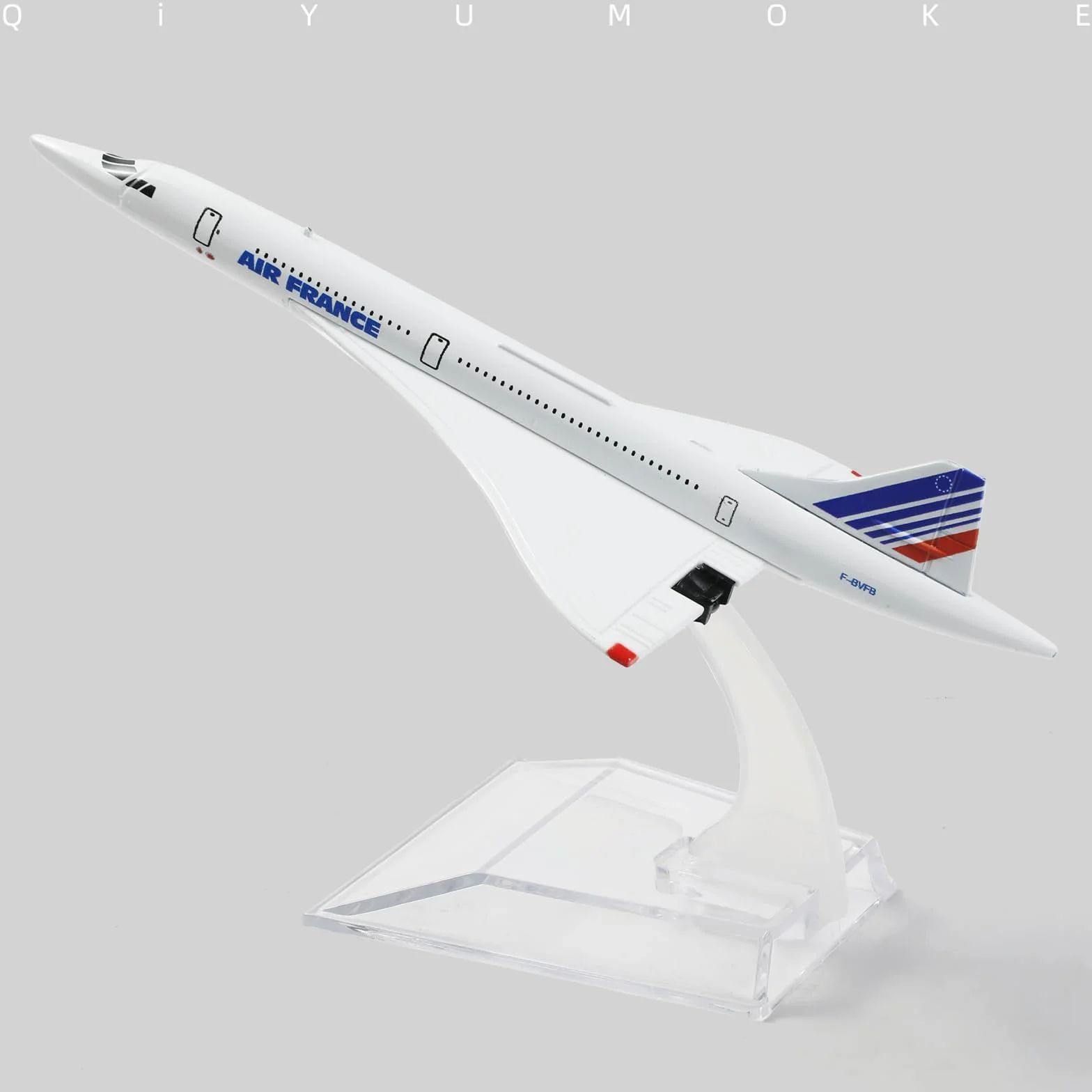 NUOTIE Concorde Air France Modellino di aeroplano pressofuso