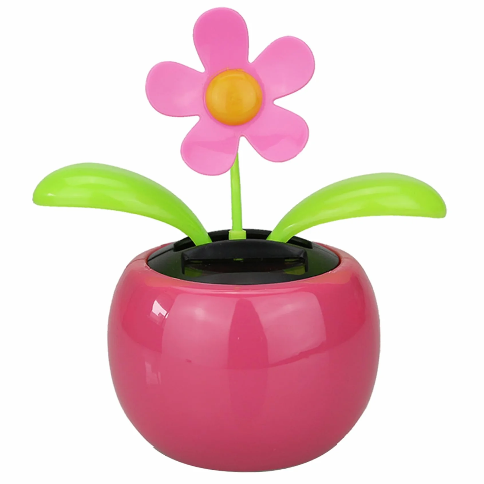Fiore di Danza Solare Giocattolo da Ballo 4x4,5 cm per Decorazione Auto Ufficio