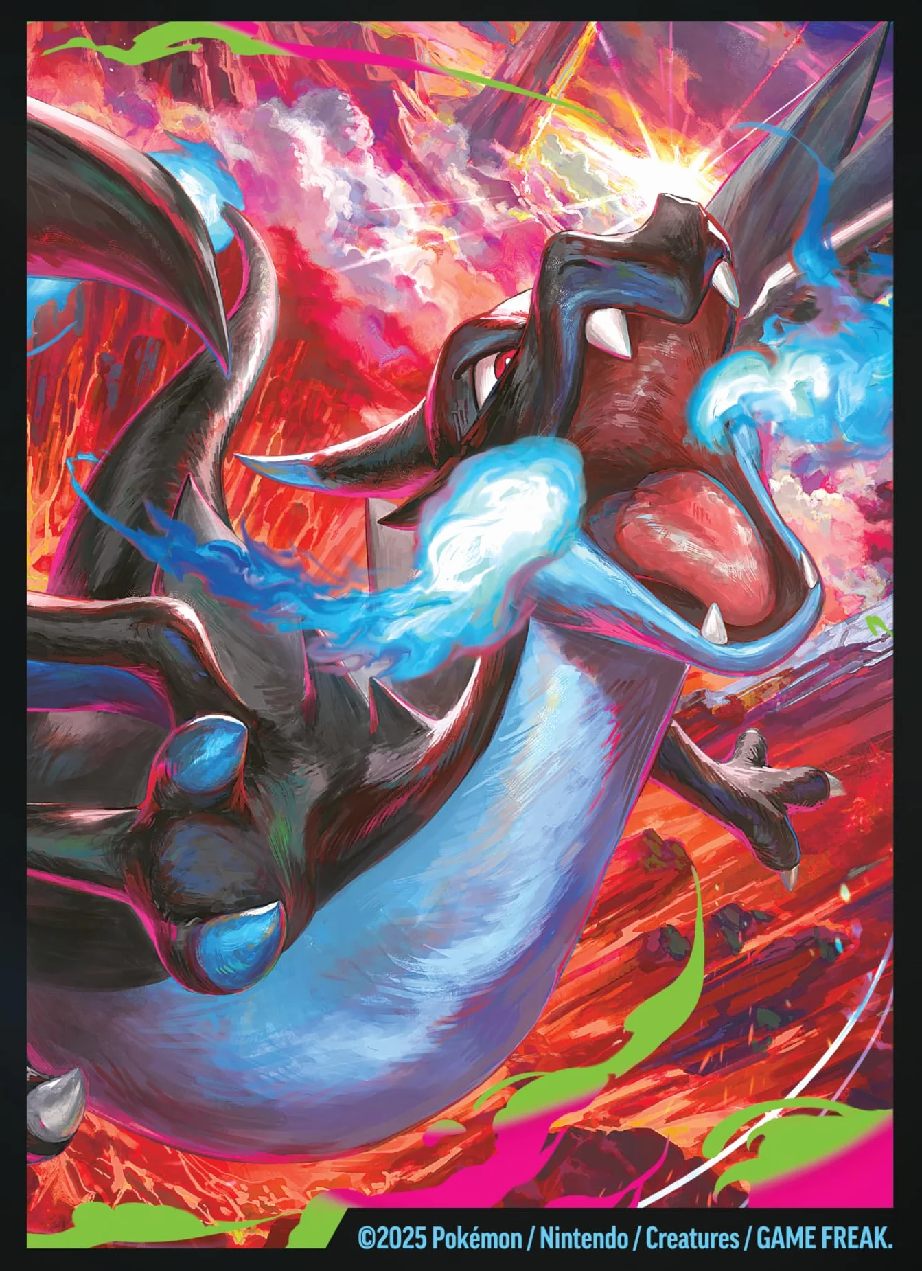 Pokémon GCC: Collezione Ultra Premium Mega Charizard X-ex con 2 carte olografiche, 18 buste espansione e accessori premium