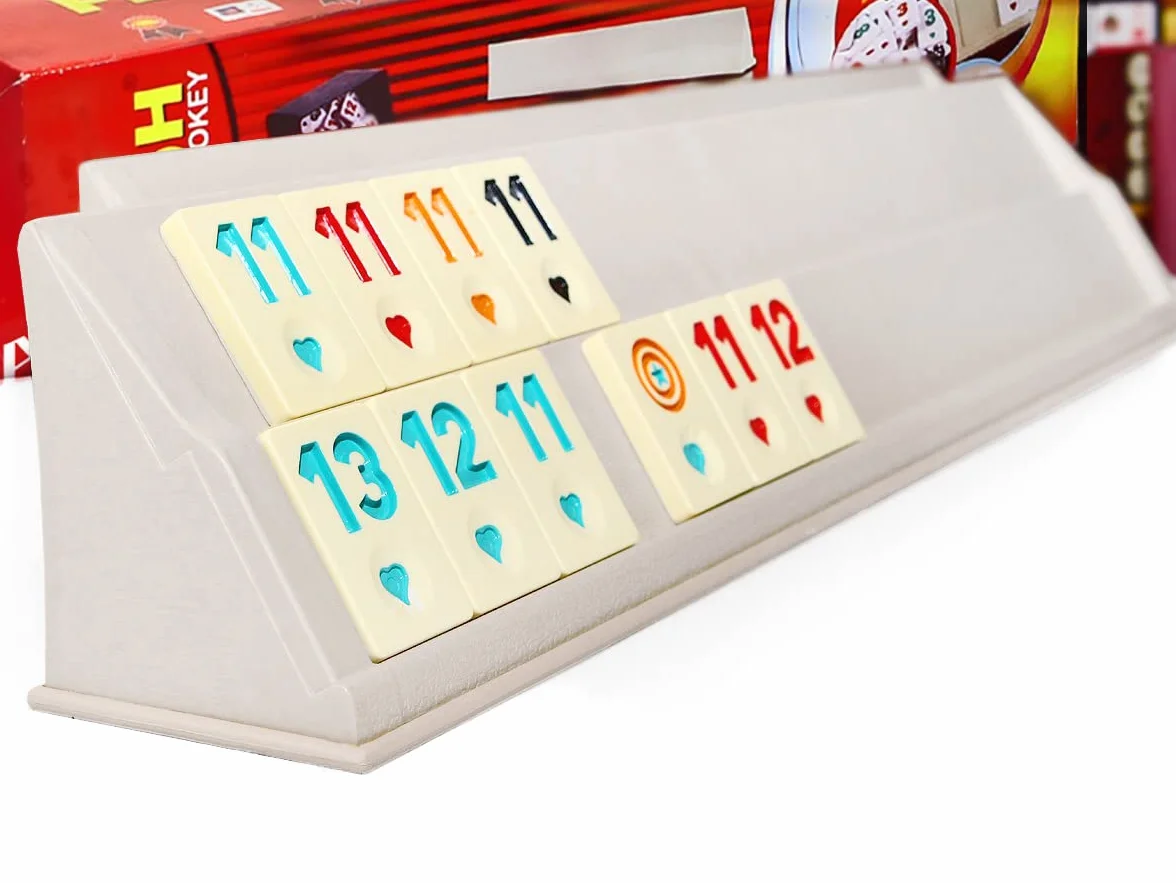 Original Rummy / Okey aus Plastik mit MELAMIN Steine Plastik Okey TAKIMI