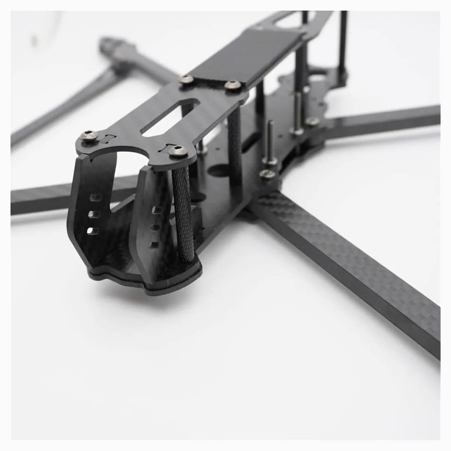 Kit telaio drone MAK4 V2 8 inch 9 inch 10 inch | fibra di carbonio 3K, tipo H, passo 367mm 387mm 427mm, altezza spazio interno 35mm(9inch Frame)