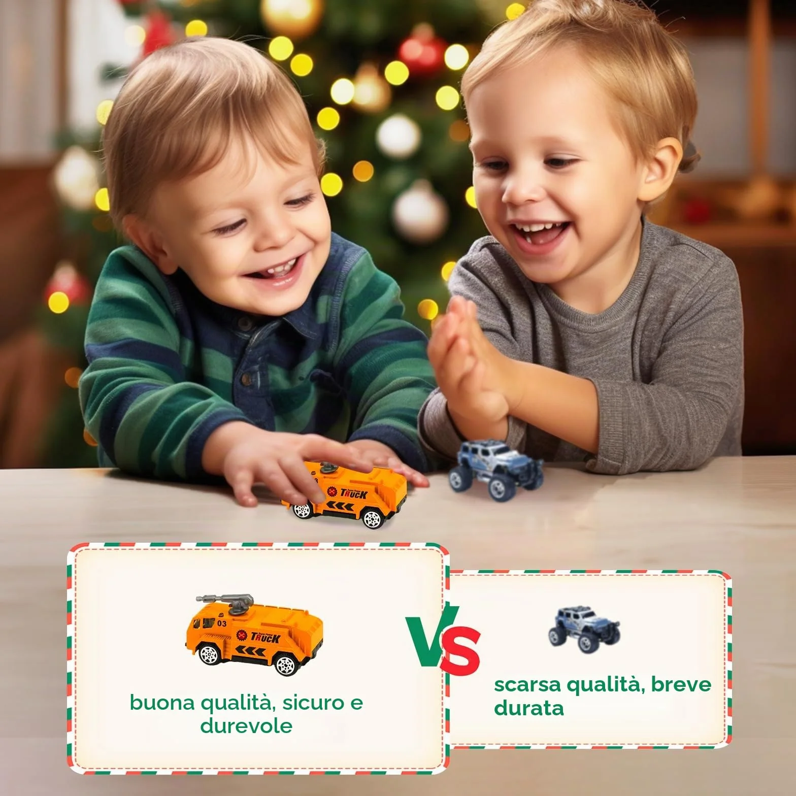 Goffii Calendario Avvento Macchinine 2023, Regalo Bambino 2 3 4 5 6 Anni Macchinine per Bambini 3-6 Anni Giocattoli Bambino 3-6 Anni Calendario Dell'avvento 2023 Cars Macchinine Regalo Bambina 3-6