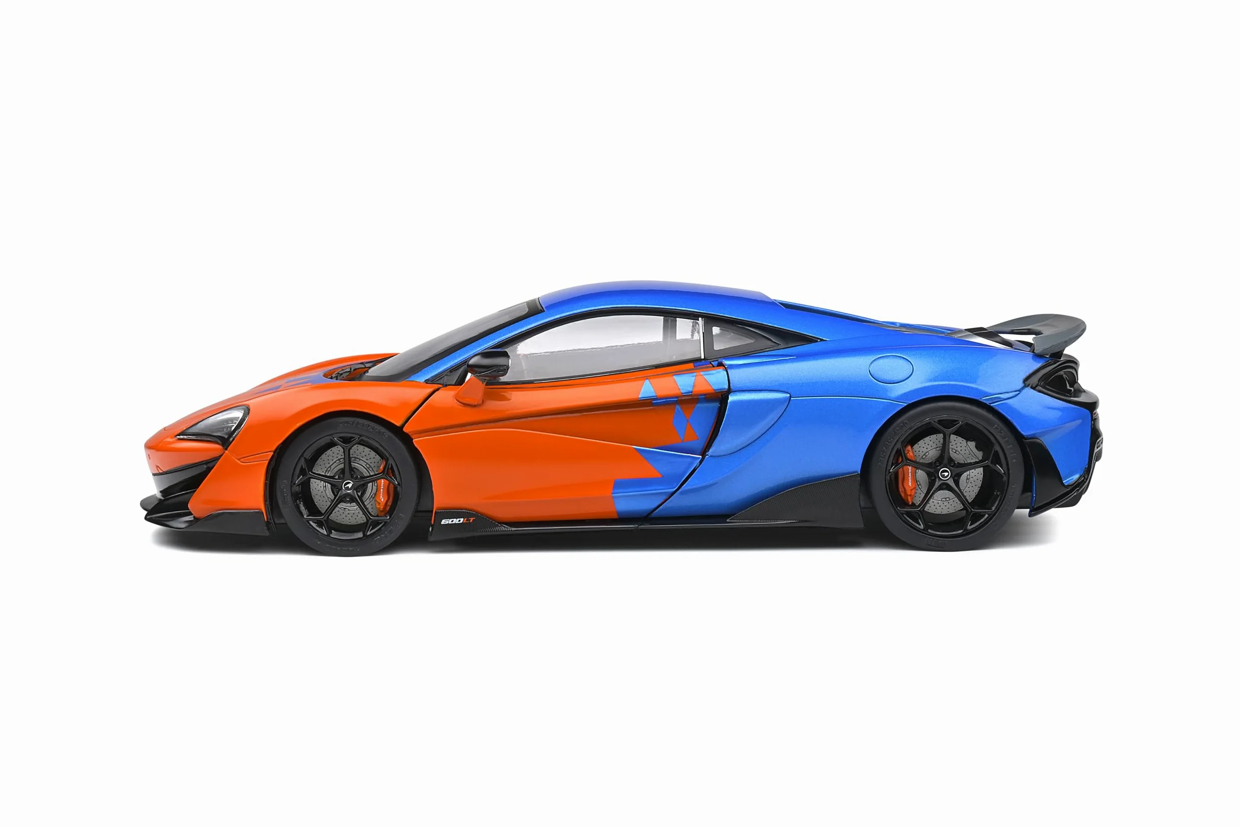solido S1804503 1:18 McLaren 600LT F1 Team Tribute Livery 2019 Auto da collezione in miniatura, Multi