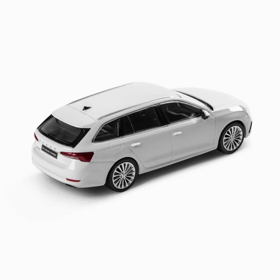 Skoda 5E7099300S9R Modellino Auto Octavia 4 (NX) Combi Scala 1:43 Miniatura, Bianco