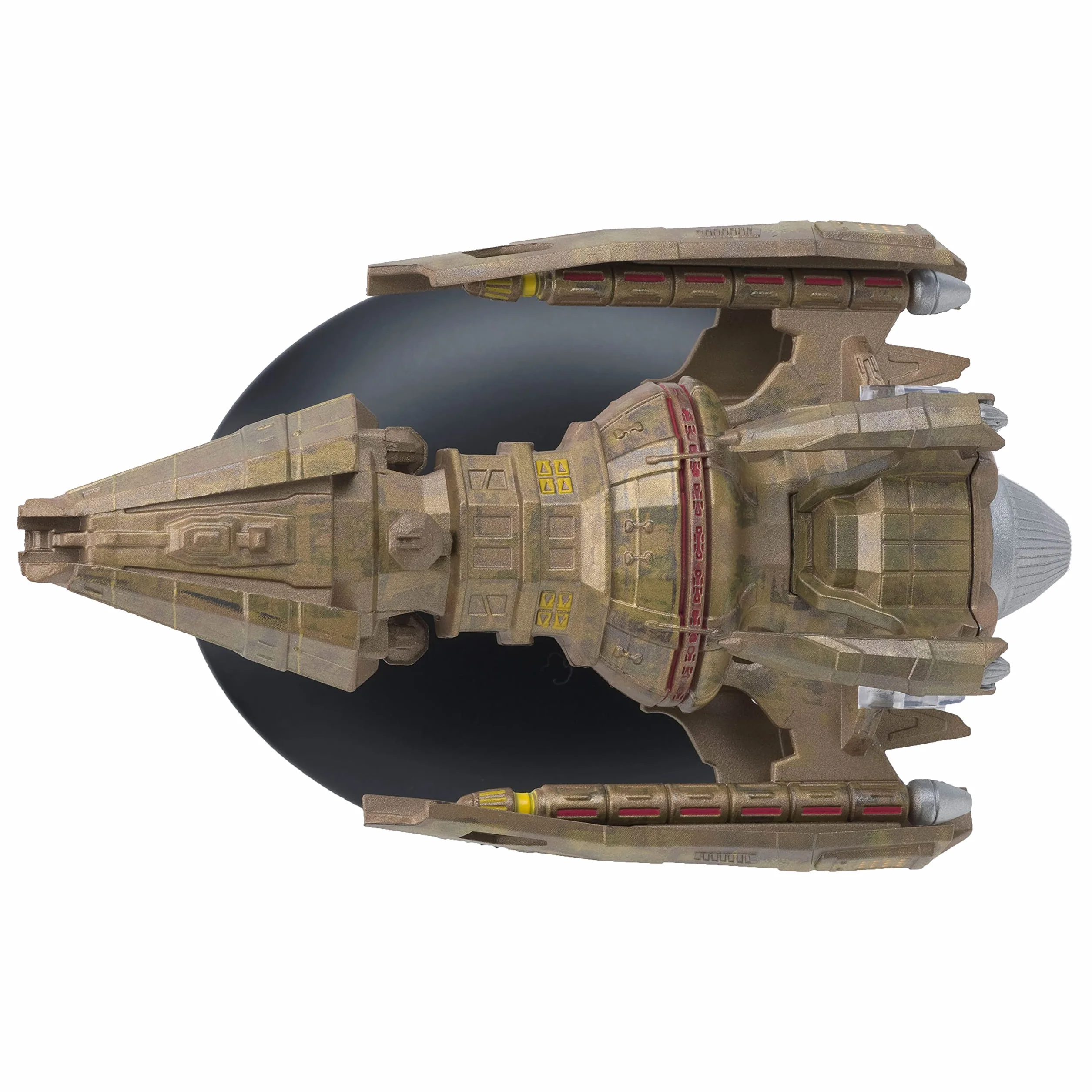 Star Trek - Modello di nave da guerra Hirogen Hunter - Star Trek Collezione ufficiale Starships by Eaglemoss Collections