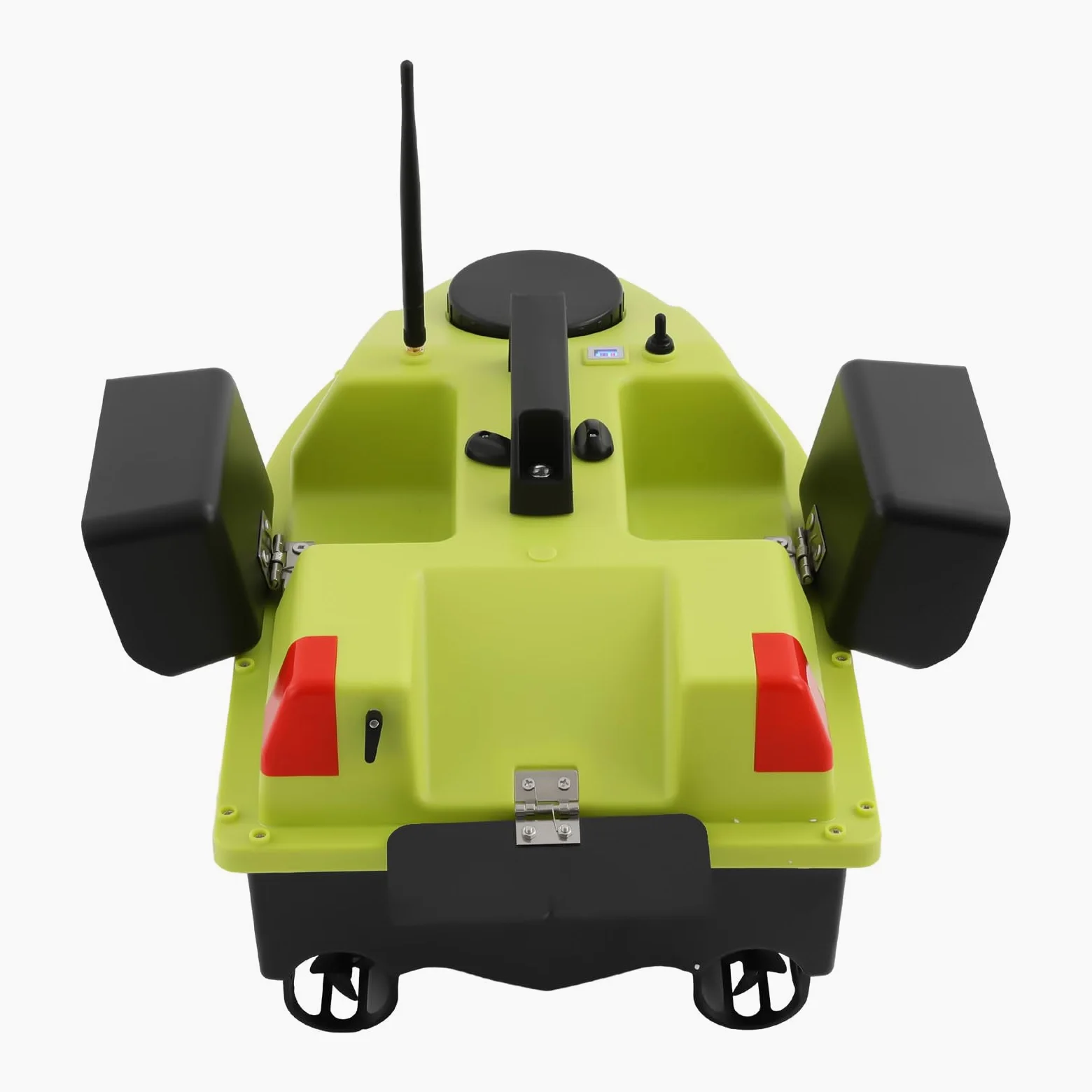 Intelligente RC Bait Boat, 600M Barca Radiocomandata da Pesca con GPS, Auto Reuturn, Wireless RC, 10000 rpm, 2x5200MA Batteria integrata, 99 Punti di Traina
