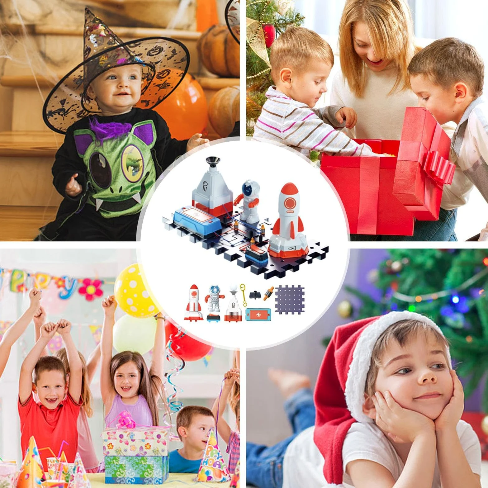 Kit Scientifico Circuiti per Bambini Laboratorio di Esperimenti Scientifici | Costruttivi di Fisica per Bambini 7-14 Anni con Giochi di Apprendimento