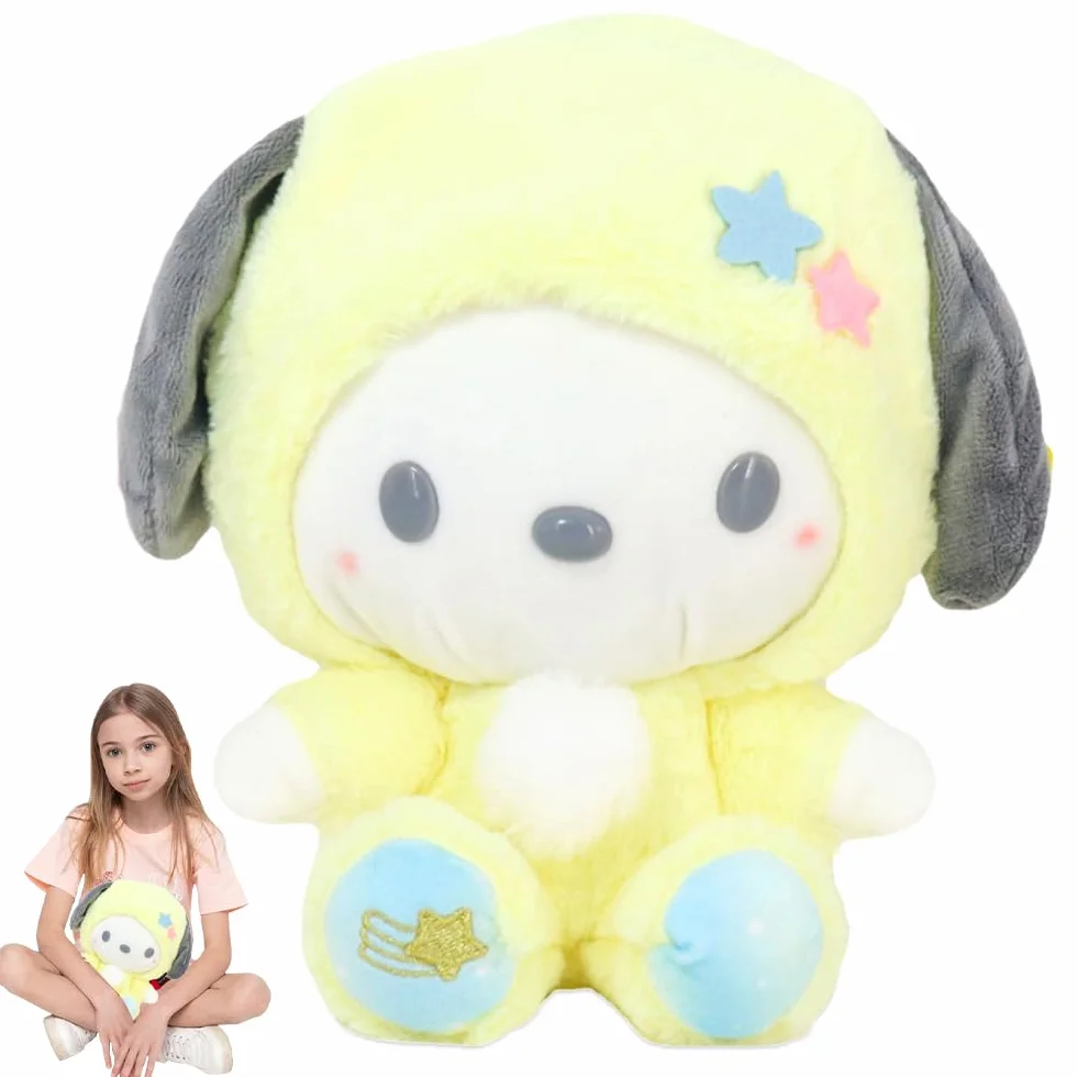 Pocchacco Morbido Peluche Bambola di Peluche Anime Peluche Doll Peluche Bambola di Peluche Carino Bambola di Peluche Come Regalo Meraviglioso per la Famiglia e i Bambini 20 CM