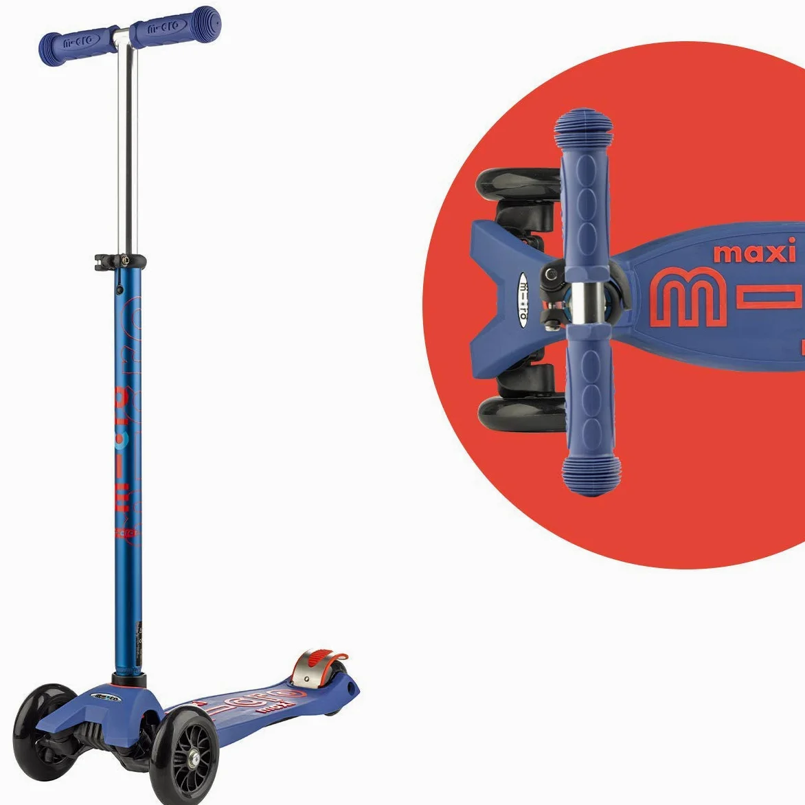Maxi Micro deluxe monopattino blu