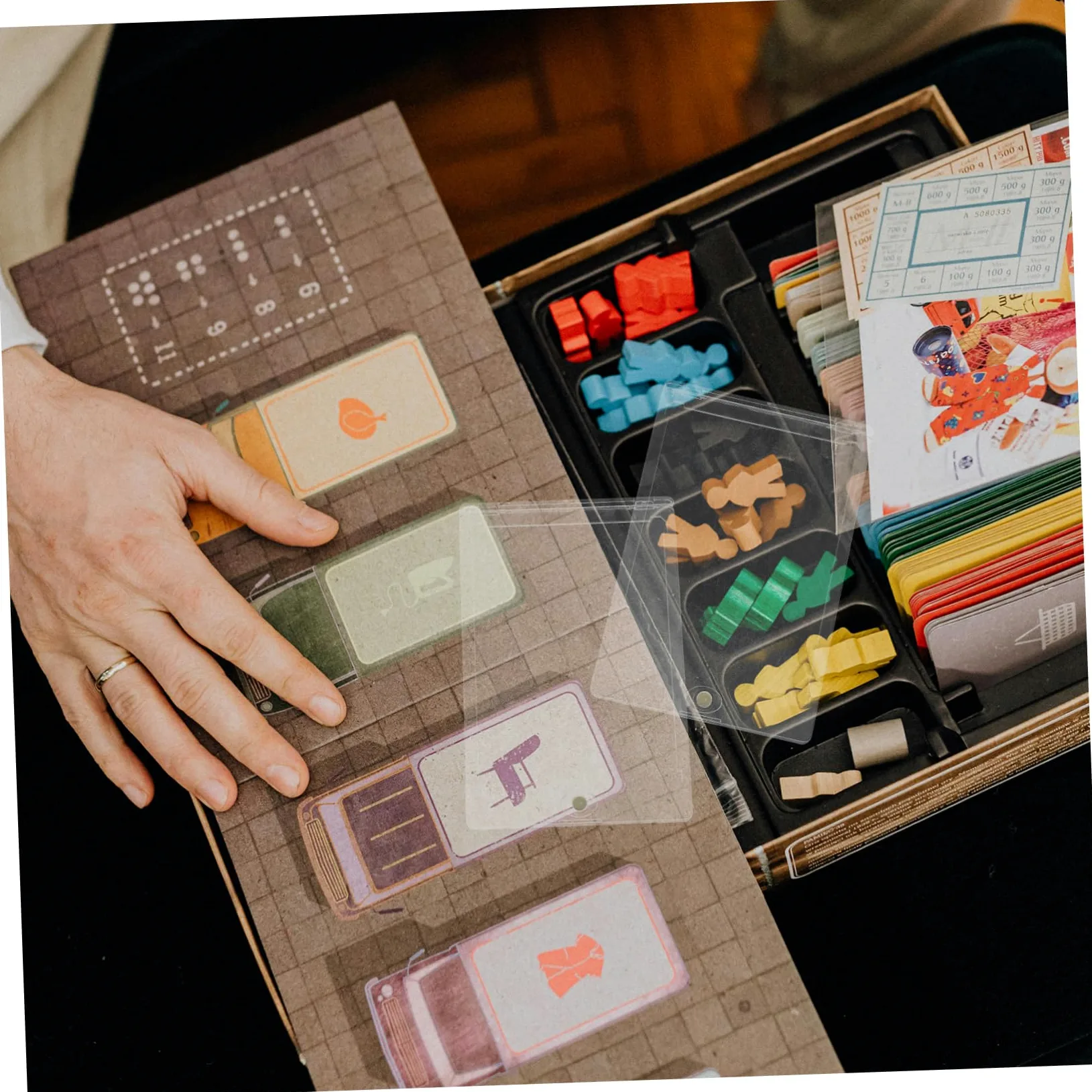 HANABASS Custodia Magnetica per Carte da Collezione Contenitore per Carte in Plastica 10 Pezzi Protegge da Pieghe e Danni e Trading Card