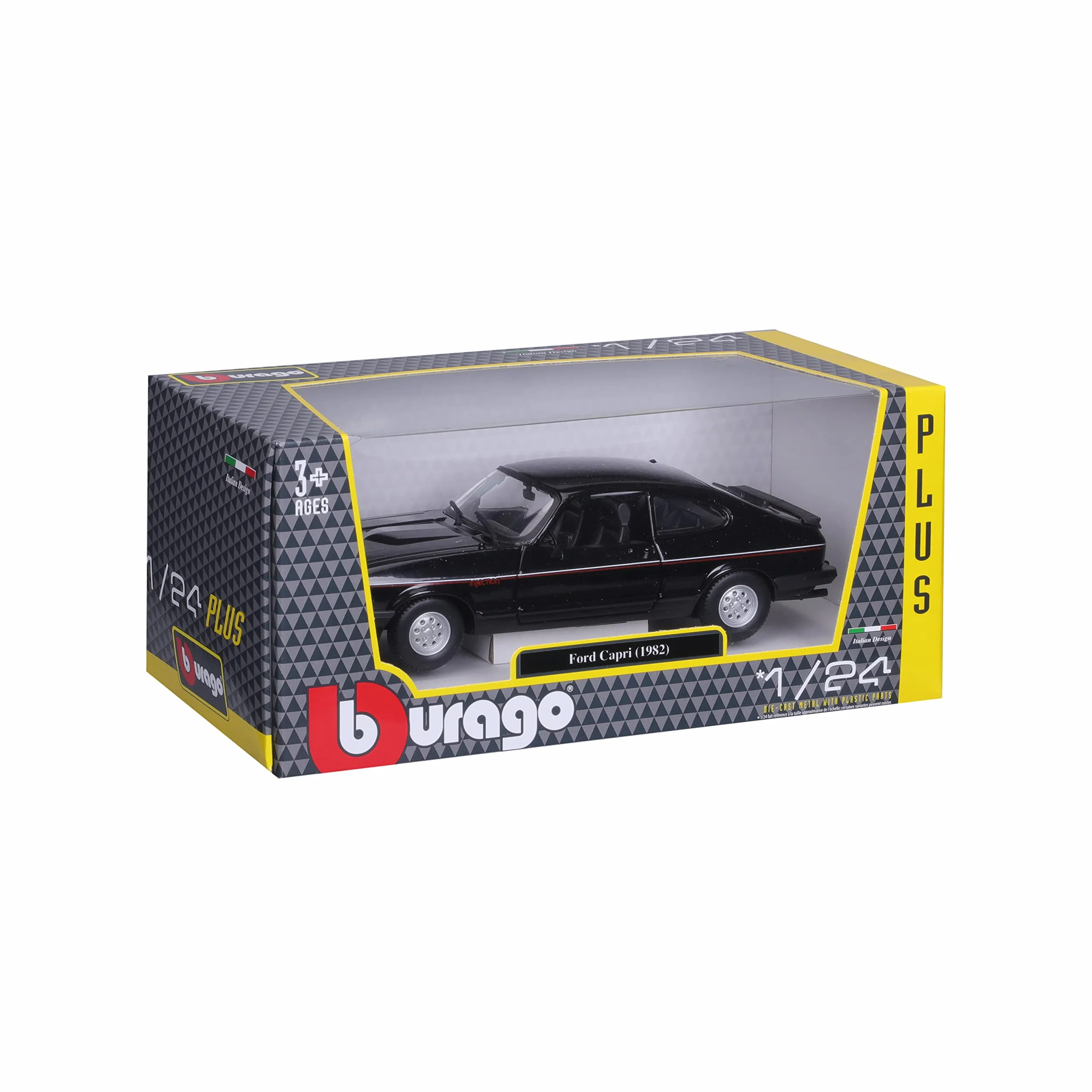 Bburago 1/24 Ford Capri 1973 Nera