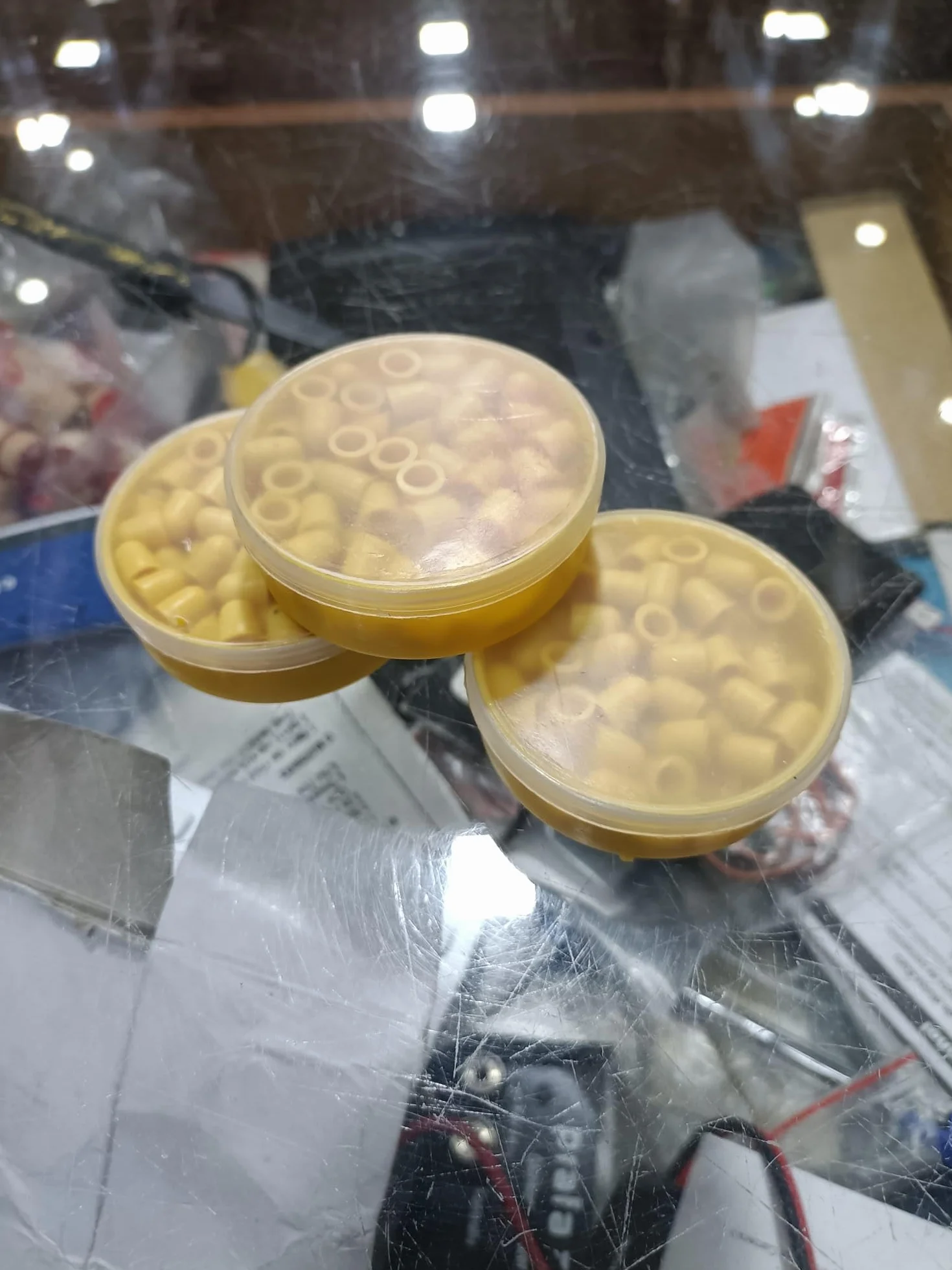 Villa 3 Scatoline Gommini Munizioni 7mm per Pistola Super Condor Fucile Universal 80 Super Commando