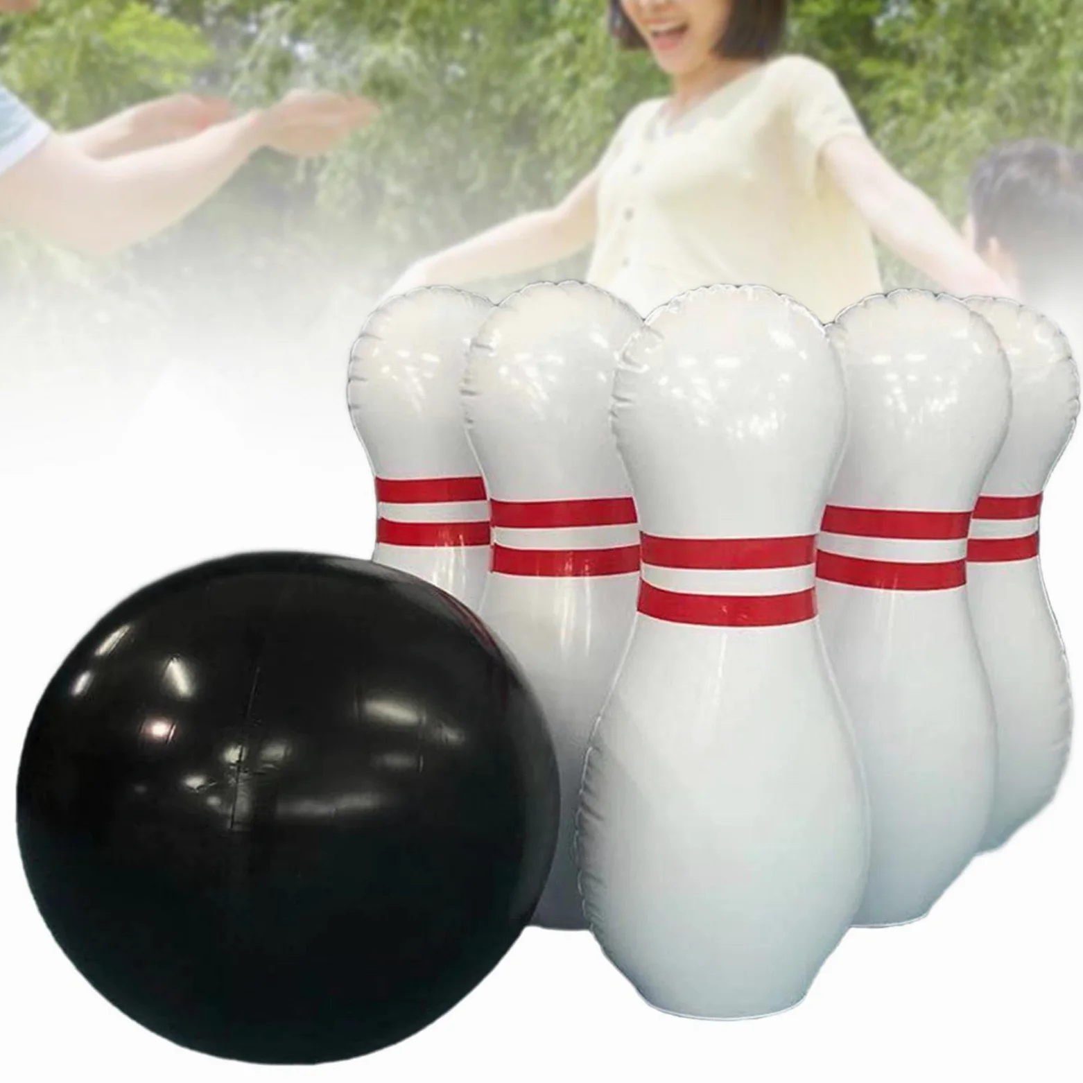 Set da Bowling per L'educazione della Prima Infanzia - Ottimo Regalo Giocattolo - Bowling Gonfiabile