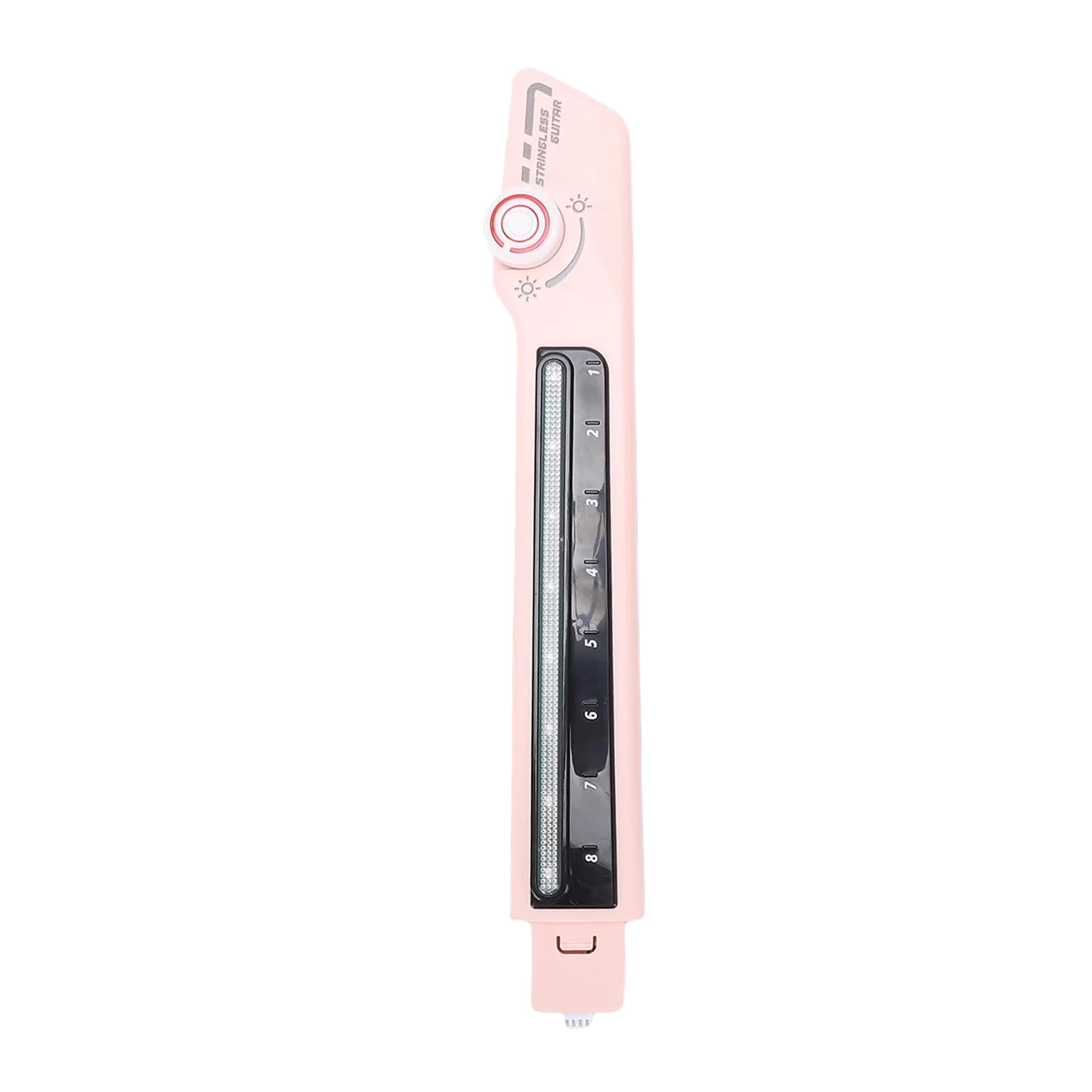Topiky Giocattolo per Chitarra Intelligente Senza Corde per Chitarra Elettrica Pieghevole per Bambini per Bambini di età Superiore a 3 Anni (PINK)
