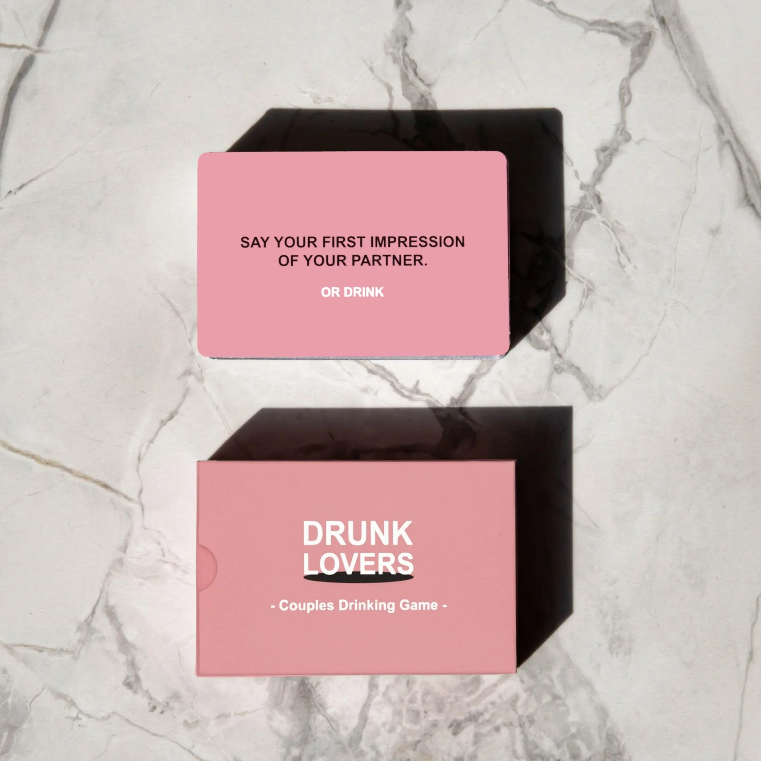 KAWAII KOI Drunk Lovers - Couples Games Couples Card Game for Date Night, 54 Game Cards, Romantic Valentines, Card Game for Couple