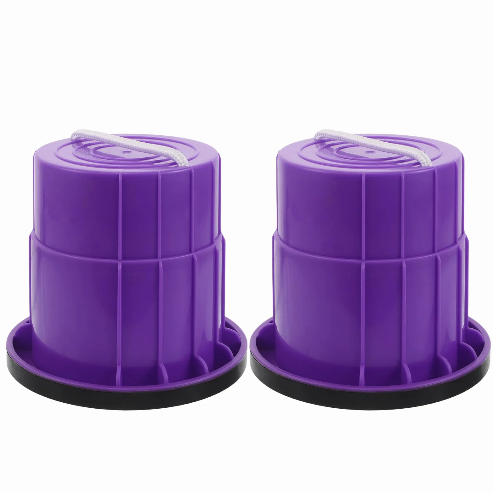 Trampoli per Bambini Regolabili, 1 Paio in Plastica Porpora | Uso Indoor e Outdoor, per Toddlers e Bambini, Training Sensoriale e Coordinazione