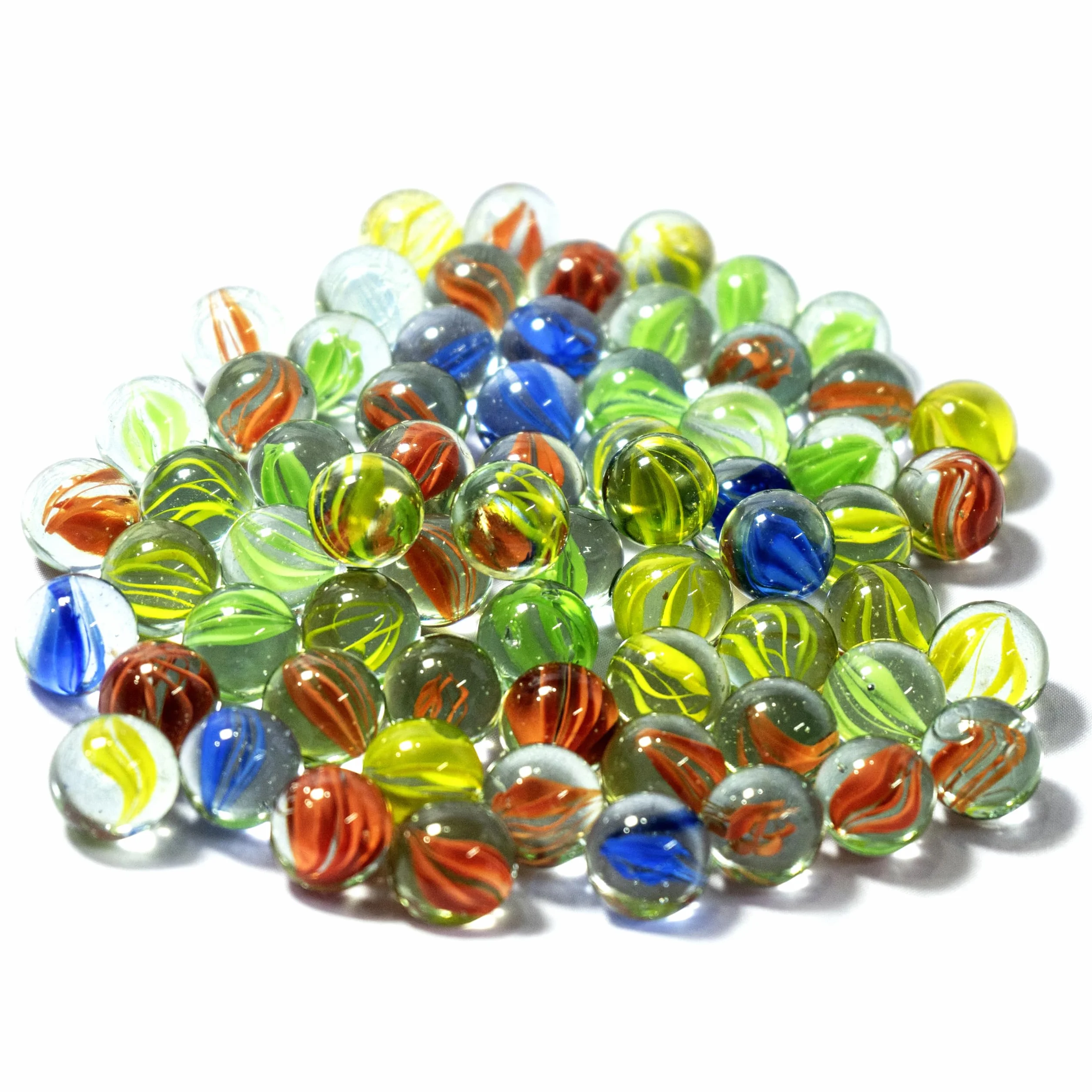 ARSUK Biglie di Vetro Decorativo 15-16mm Trasparente per Vasi 40 Pezzi
