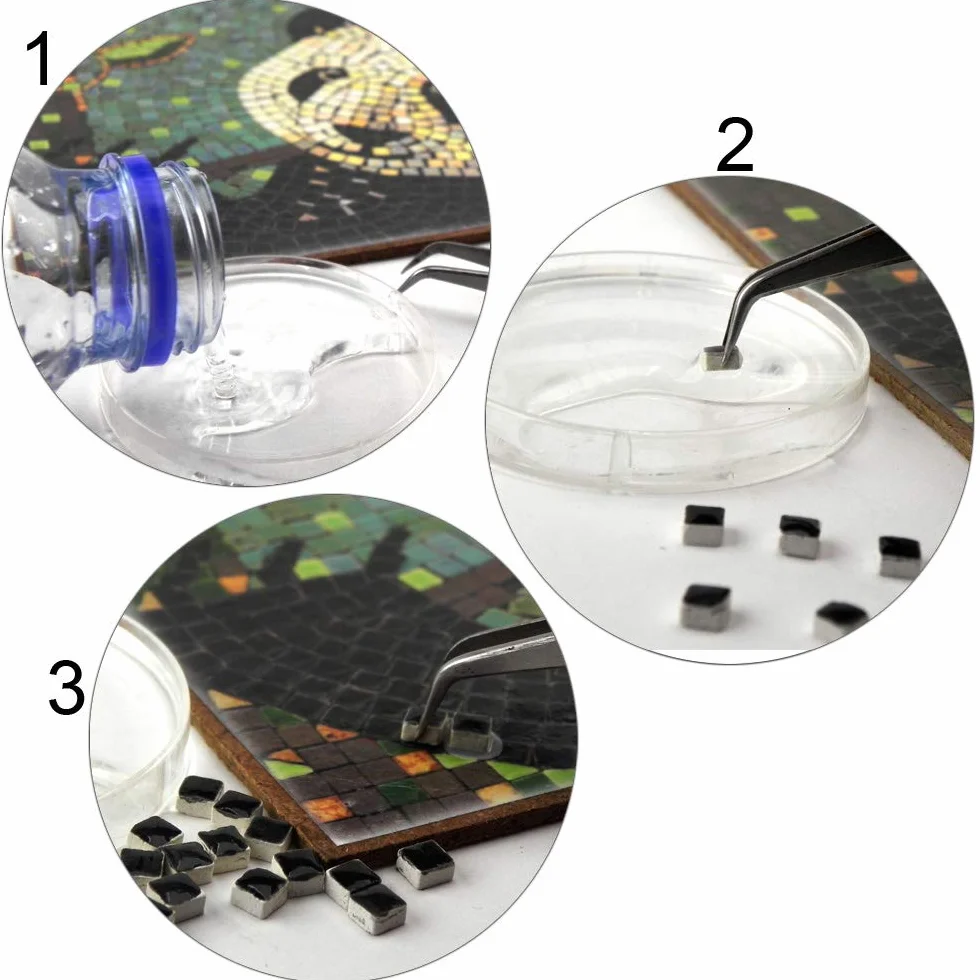 ALEA Mosaic Kit Mosaico Fai da Te, 20x20cm, Anatra 2