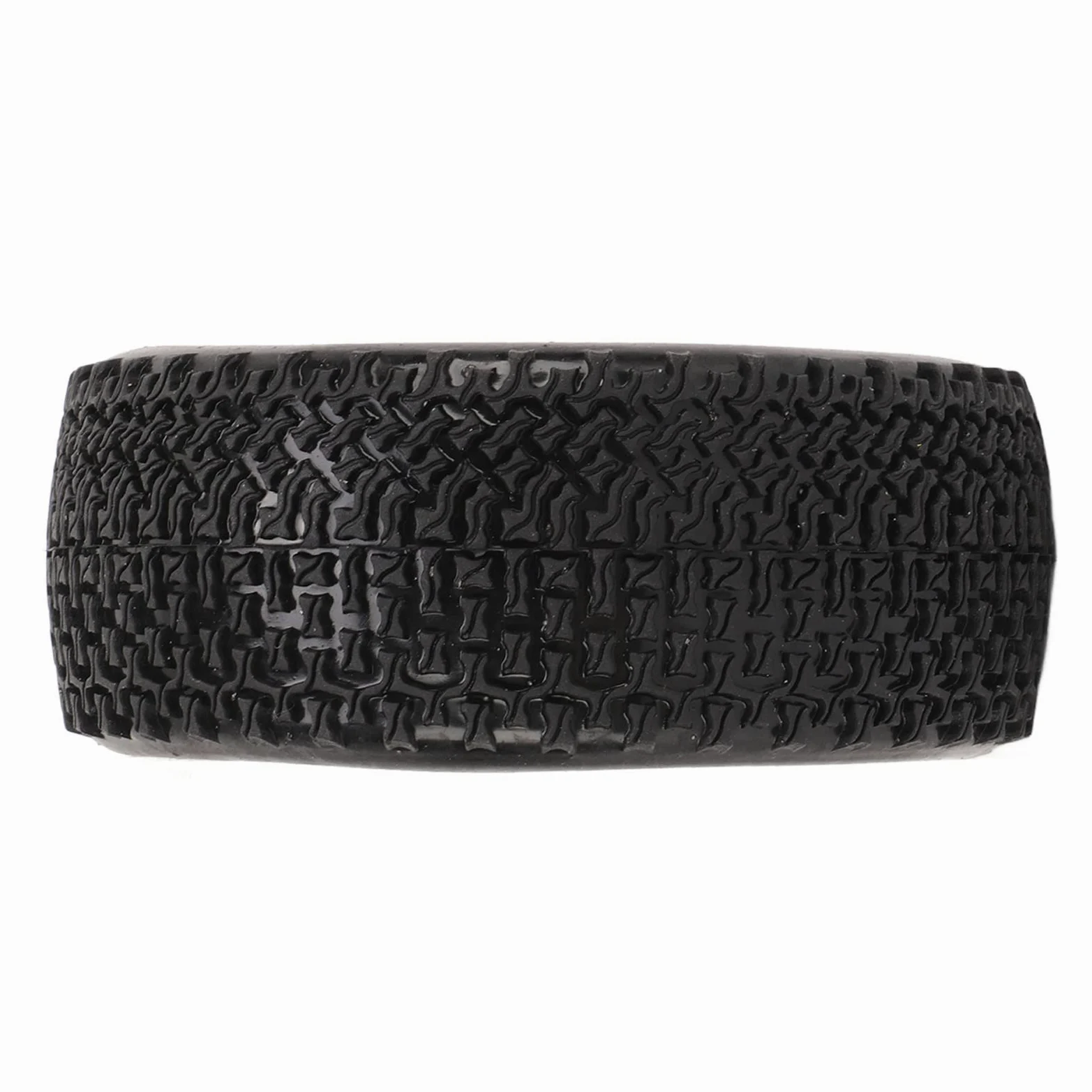 Pneumatico Corto per Camion, Gomma Plastica Resistente all'Usura 4 Pezzi Sostituzione Pneumatici RC per Modellini in Scala 1/10 (Nero)