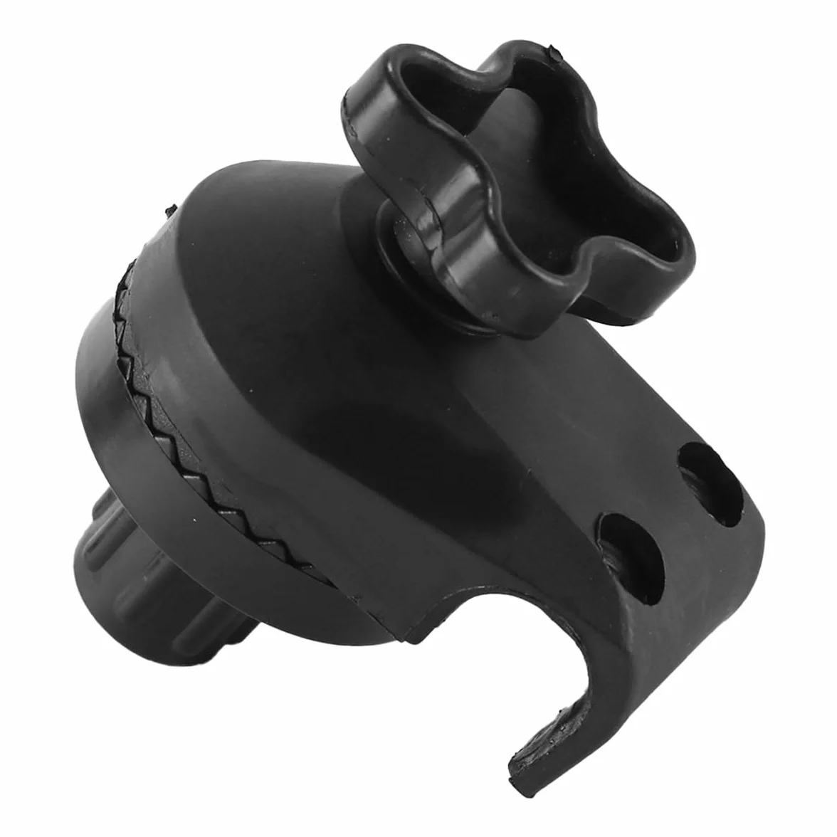 Alnicov Set di 2 Accessori per Altalena, raccordi in plastica, staffe di Fissaggio per tettoia da Giardino e Struttura Altalena, Nero