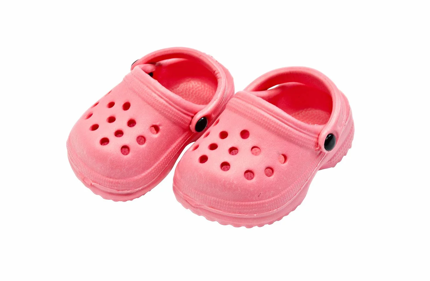Heless 2011 - scarpe per bambole, iconici zoccoli, taglia 32-38 cm, rosa