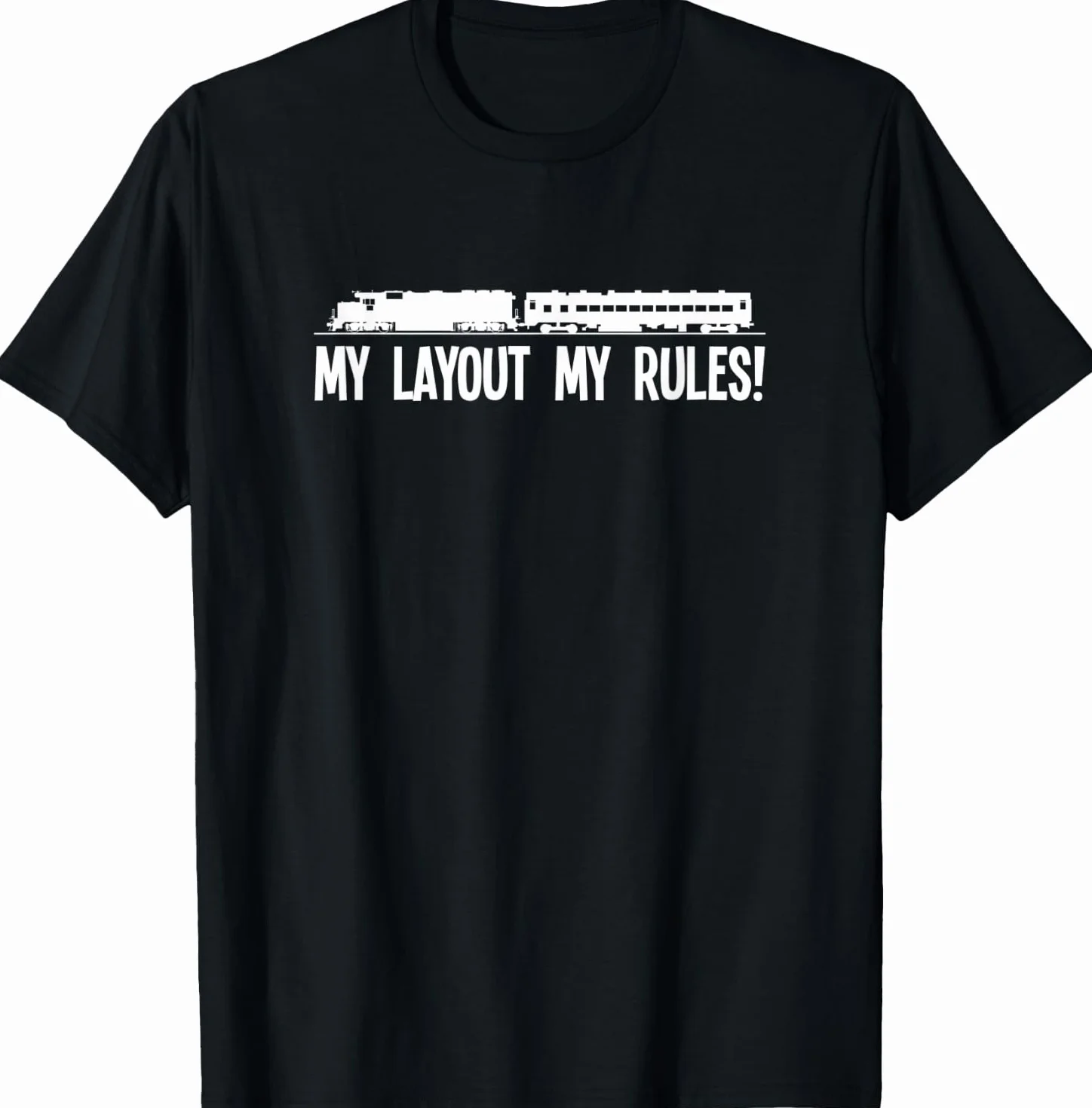 Train Enthusiast Funny Locomotive Slogan Pun Gift Maglietta