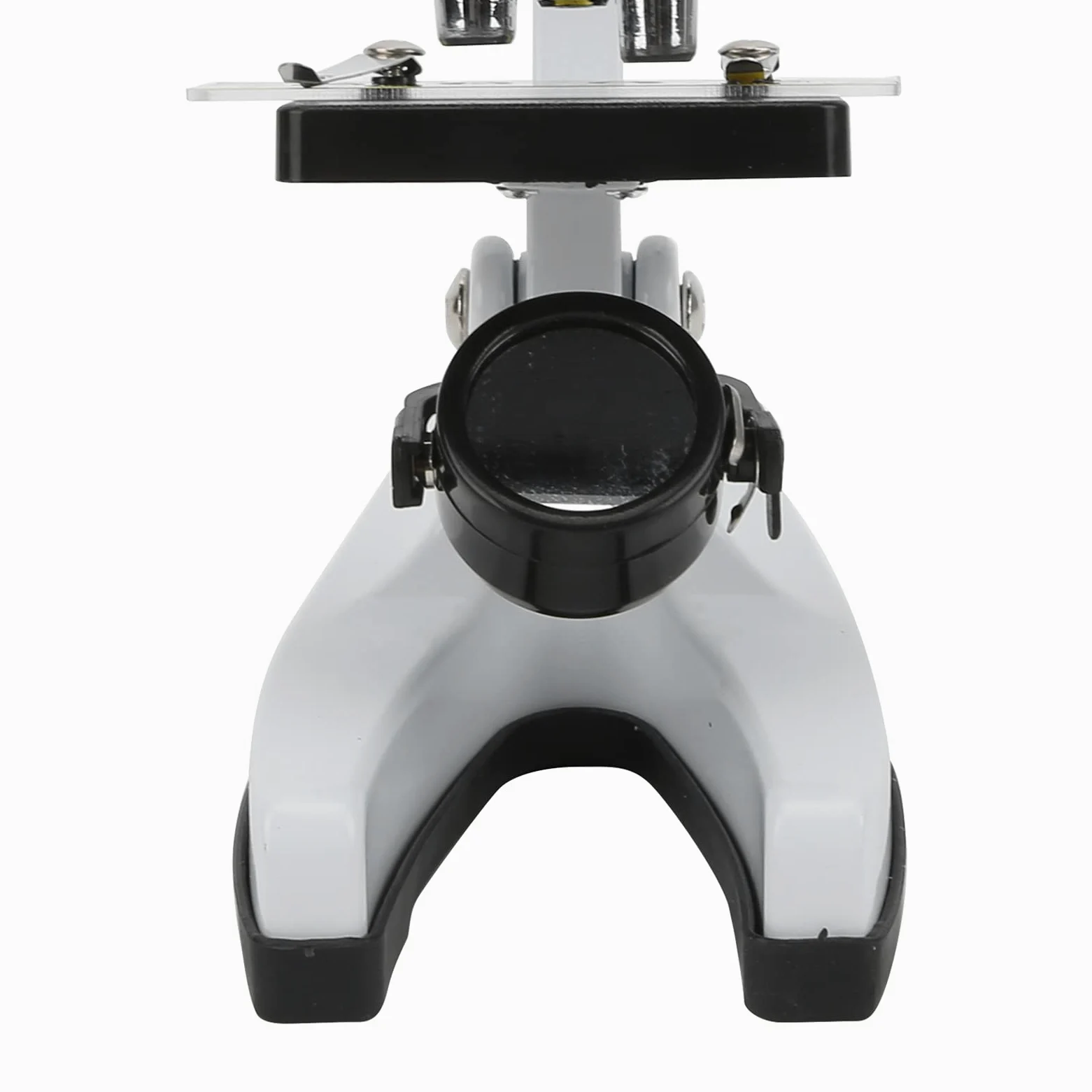 Kit di microscopio HD 1200X per bambini, educazione scientifica, giocattolo per microscopio per principianti, interamente in metallo con lente in vetro ottico