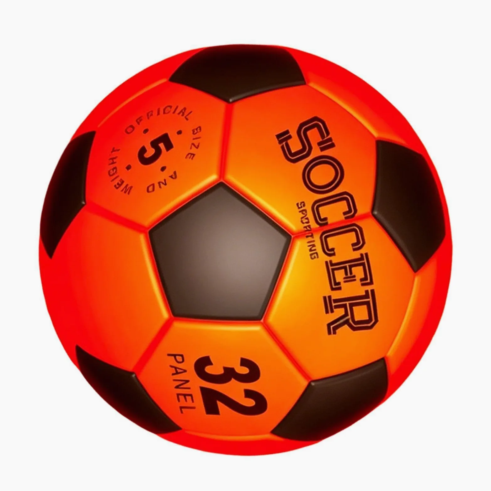 Pallone da Calcio Illuminato Ricaricabile Misura 5 Pompa Inclusa | Giochi di Calcio LED Luminosi per Ragazzi 8-15 Anni Bambini Ragazzi Adulti Sport Esterno Compleanno Giardino Cortile Fuori