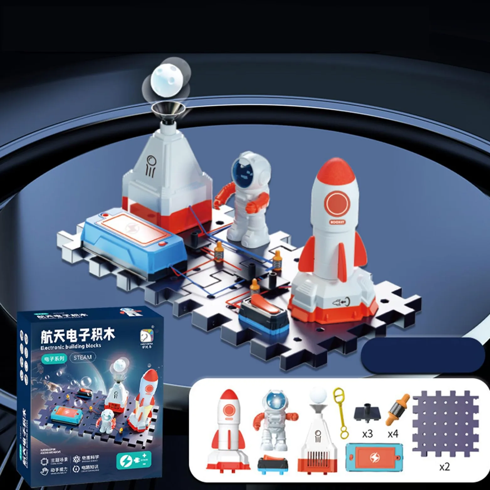 Kit Di Scienza Dei Circuiti Educativo Di Fisica Sperimentale | Giochi Educativi di Fisica con Interattivi per Ragazzi 7-14 Anni