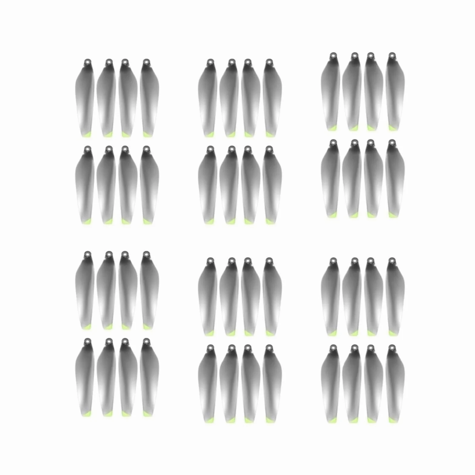 Kit per drone, compatibile con ZHIPAIJI, B6 | Elica quadricottero, pala elica, cavo di ricarica USB, kit batteria(24PCS PROPELLER)