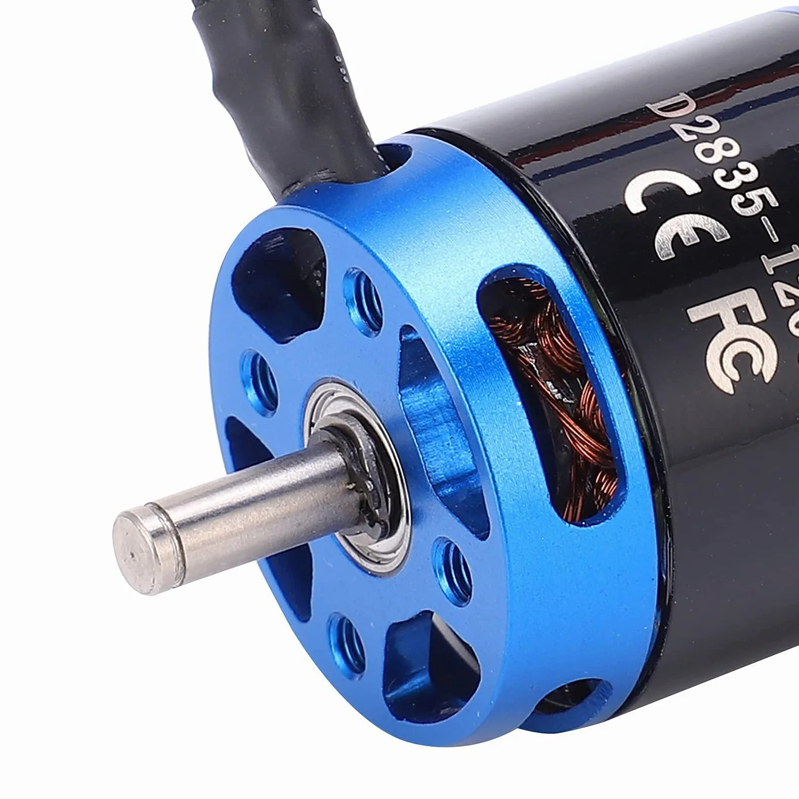 Motore Brushless, Resistente All'usura in Metallo, Motore per Quadricotteri 2835 1200KV, per UAV Modelli Aerei Velivoli Telecomandati
