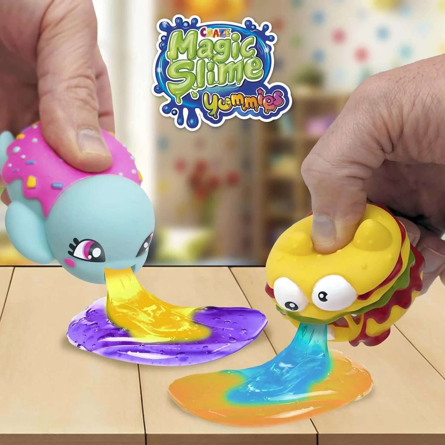 Craze Magic Slime YUMMIES Melma per bambini in colori al neon 85 ml
