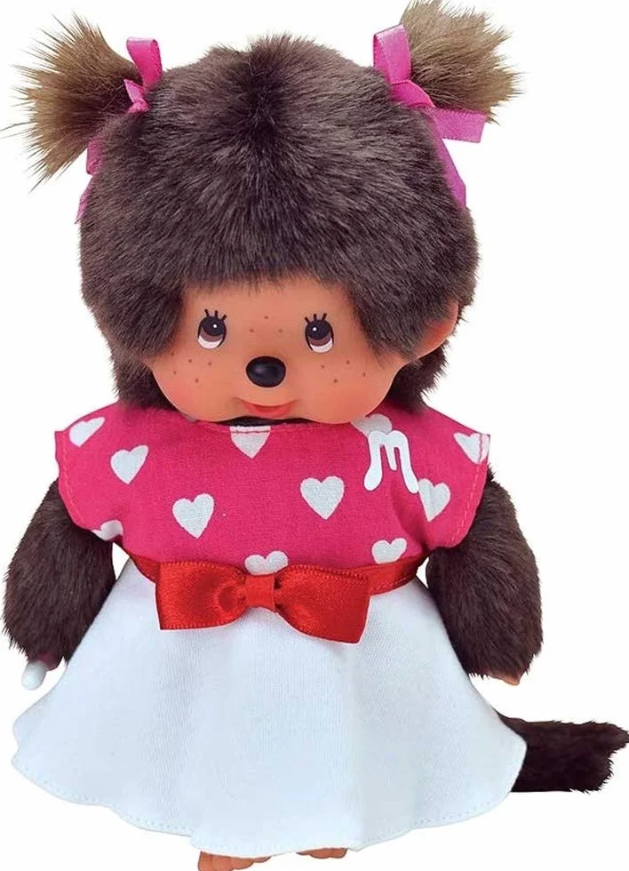 KLEDINGSET MONCHHICHI Fashion Witte rok met rood hempje