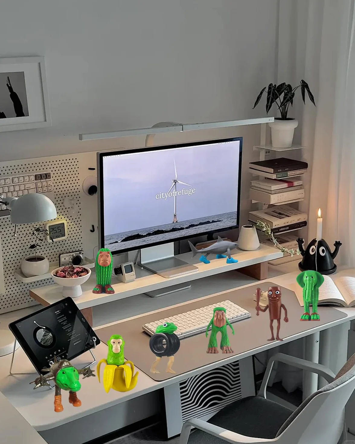 8 personaggi rosso cervello, divertenti personaggi da collezione italiani, per bambini e adulti, Tralalero Tralalala, decorazione perfetta per gli appassionati di gioco dai 6 anni in su