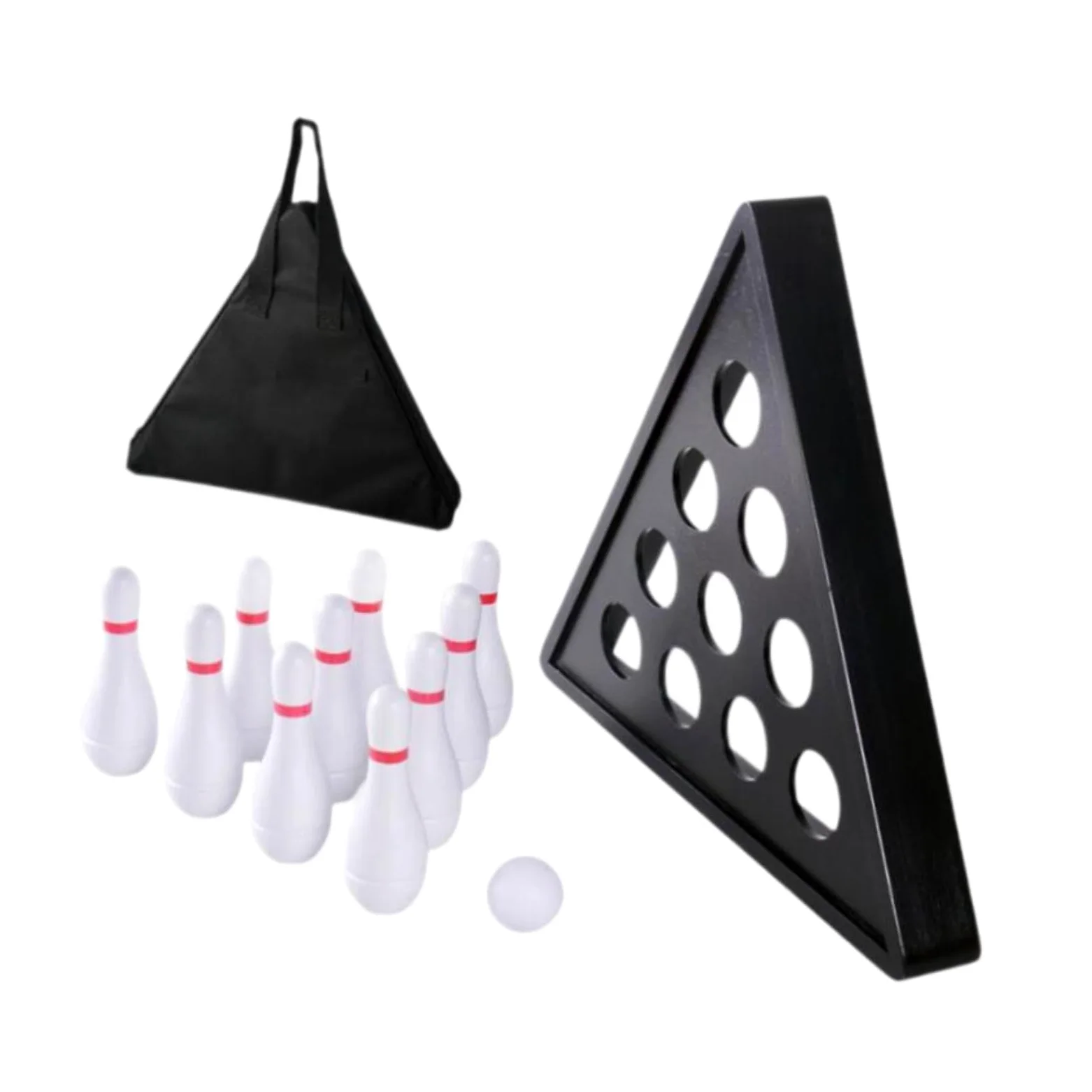 Set di 10 birilli da bowling per shuffleboard, realizzati | mini birilli per shuffleboard, divertimento ovunque, gioco da tavolo per bambini, giocattolo