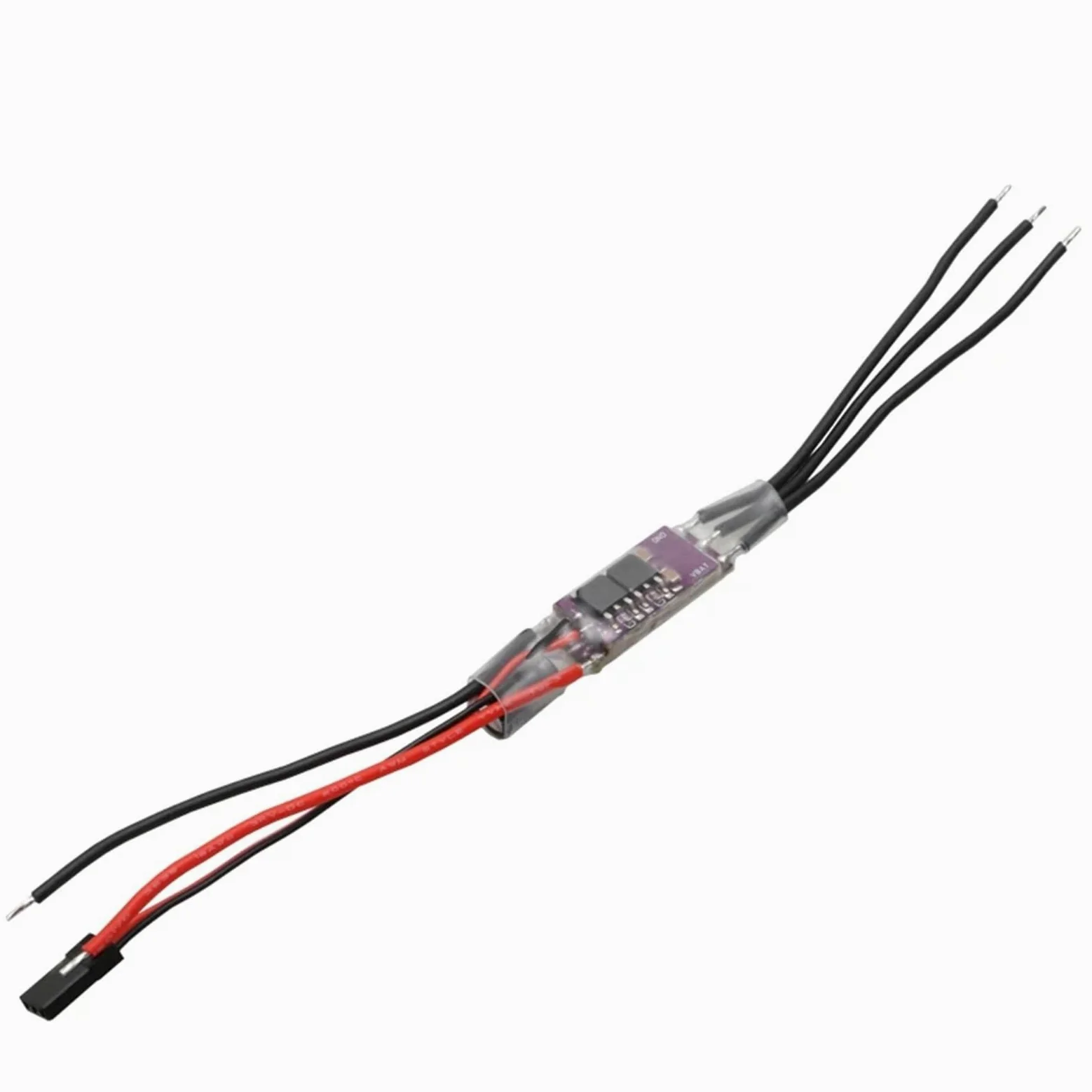 Per 1PCS AM32 32-bit ESC 2-4S 40A Regolatore Di Velocità Con 5V2A Modulo BEC 35V 470uF RC Crawler Motori Brushless Ricambio Veicolo ESC RC