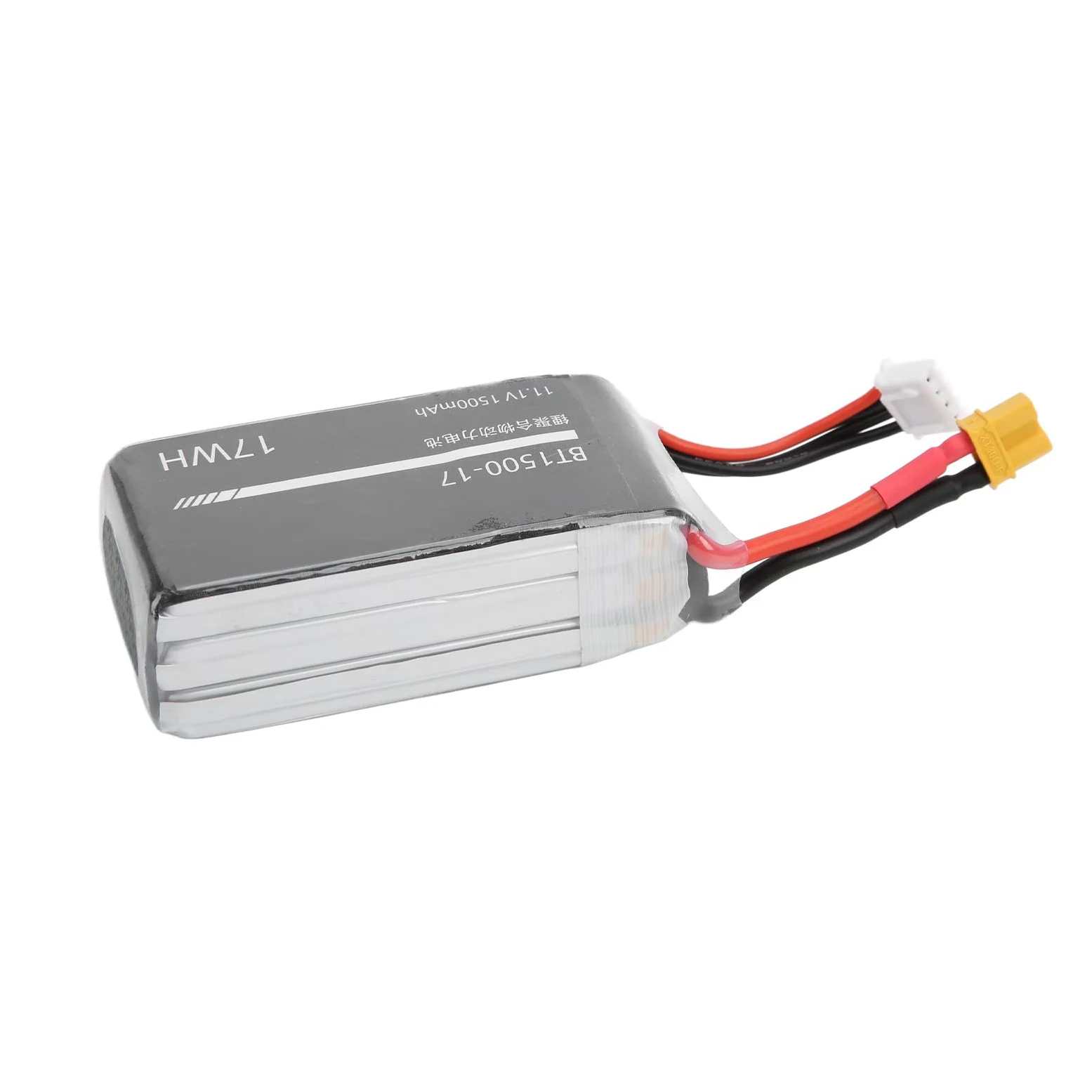 per batteria rc lipo, 11.1v 1500 mAh 3s ad alta capacità, connettore XT30, durevole per auto RC, per barca RC, per aereo RC, potenza forte, prestazioni di lunga durata