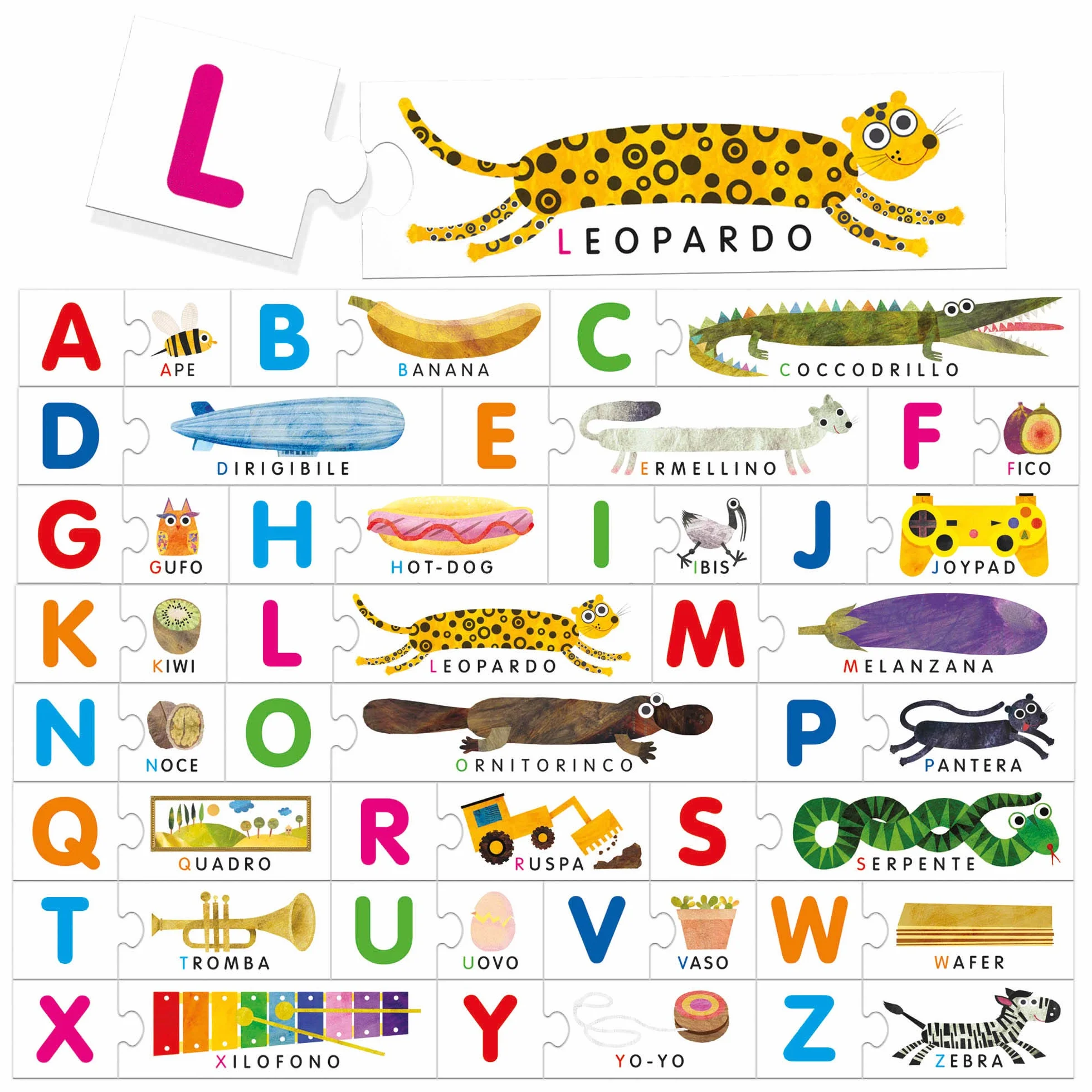 HEADU - Alfabeto Tattile Montessori - L’Unico e Originale per Imparare a Leggere a Tre Anni | Gioco Educativo Montessori 3-6 Anni, Lettere Smerigliate, Idea Regalo Bambini 3 4 5 6 Anni, Made in Italy