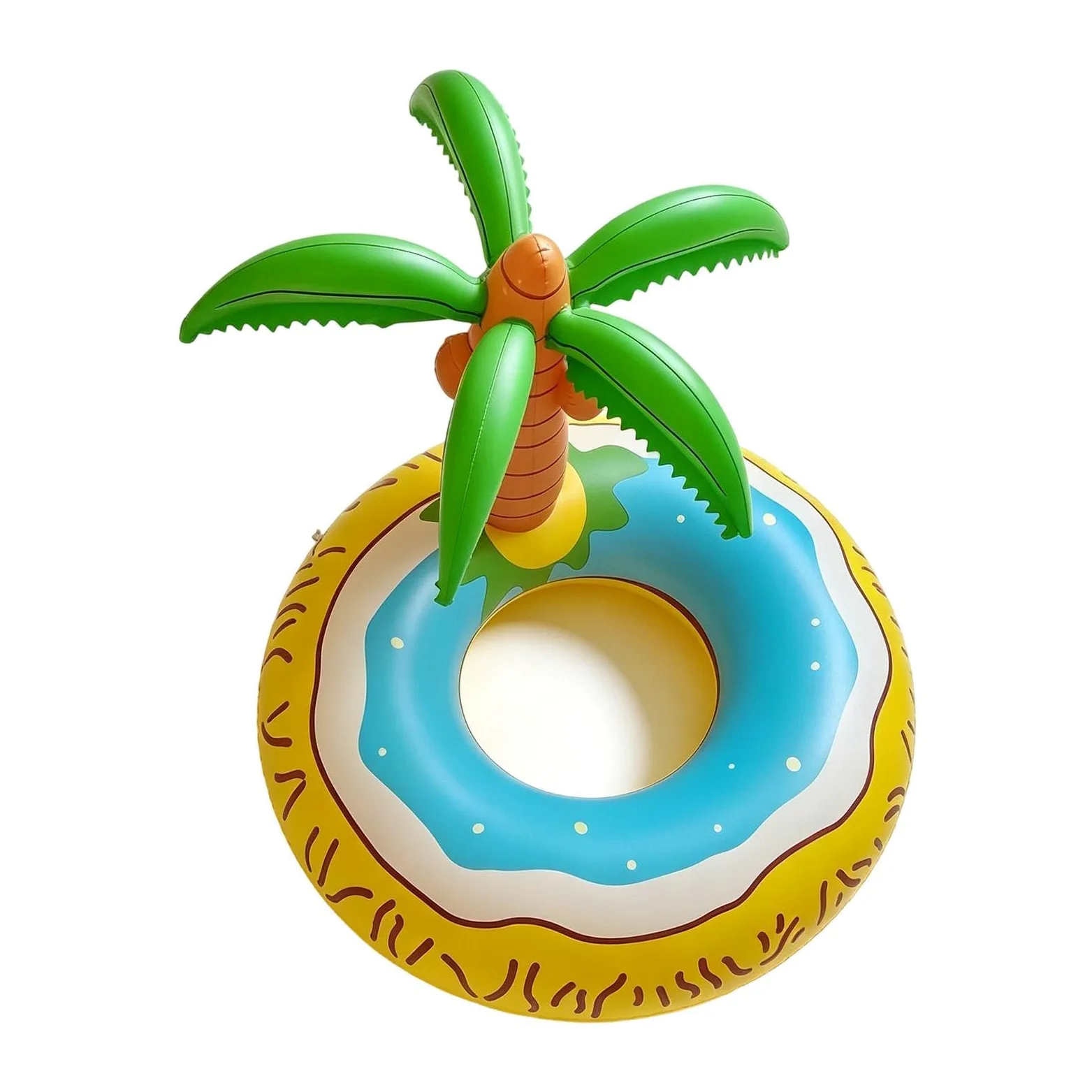 Gonfiabili Divertenti Da Piscina Enorme Ciambella Gonfiabile Galleggiante | Galleggianti da Spiaggia per Adulti per Lago Fiume Spiaggia Festa Abbronzatura