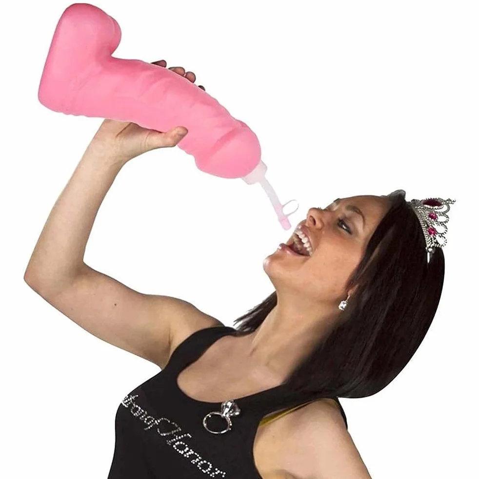 EHOTER Bottiglia che beve 36 * 13 * 10 * 10 Bachelor Party Fun Bird Bottiglia d'acqua Bere Bottiglia riutilizzabile Bevande Bicchieri Party Spoof Puntelli