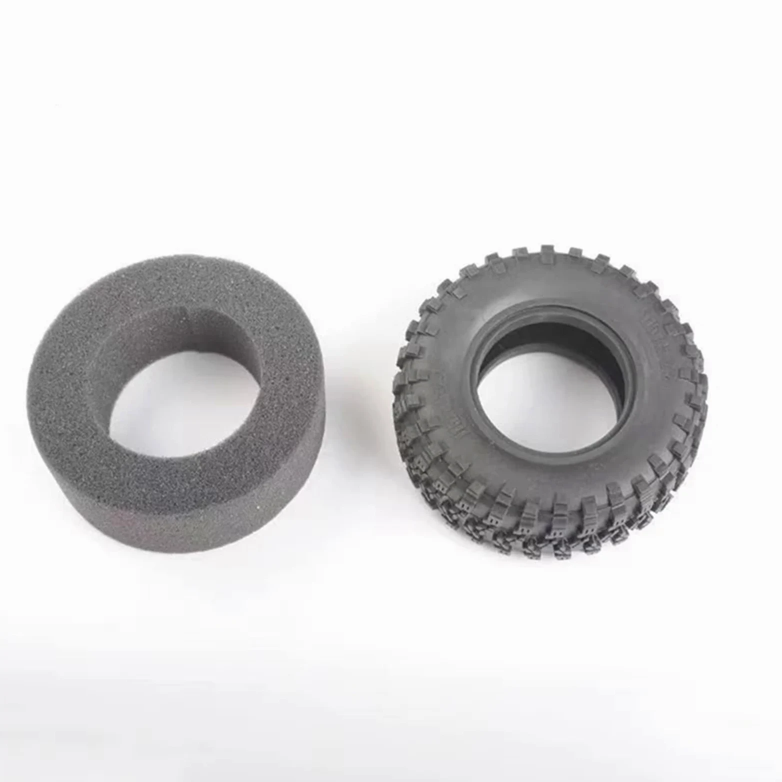 Compatibile Con Assiale Per Wraith SCX10 Per Capra Per Traxxas TRX4 TRX6 D90 4PCS 115 MILLIMETRI 2.2 Gomma Grandi Pneumatici 1/10 RC Crawler Auto RC Car Ruota
