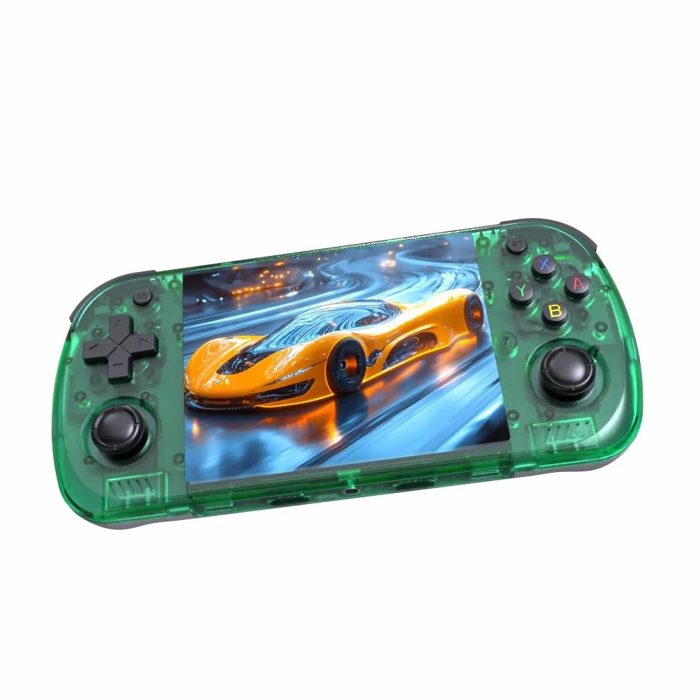 R36H Pro MAX consola retro portatile per giochi, consola con emulatore e 22000+ giochi 25+ emulatore, sistema Linux, schermo HD da 4,2 pollici, joysticks 3D, batteria da 3000 mAh