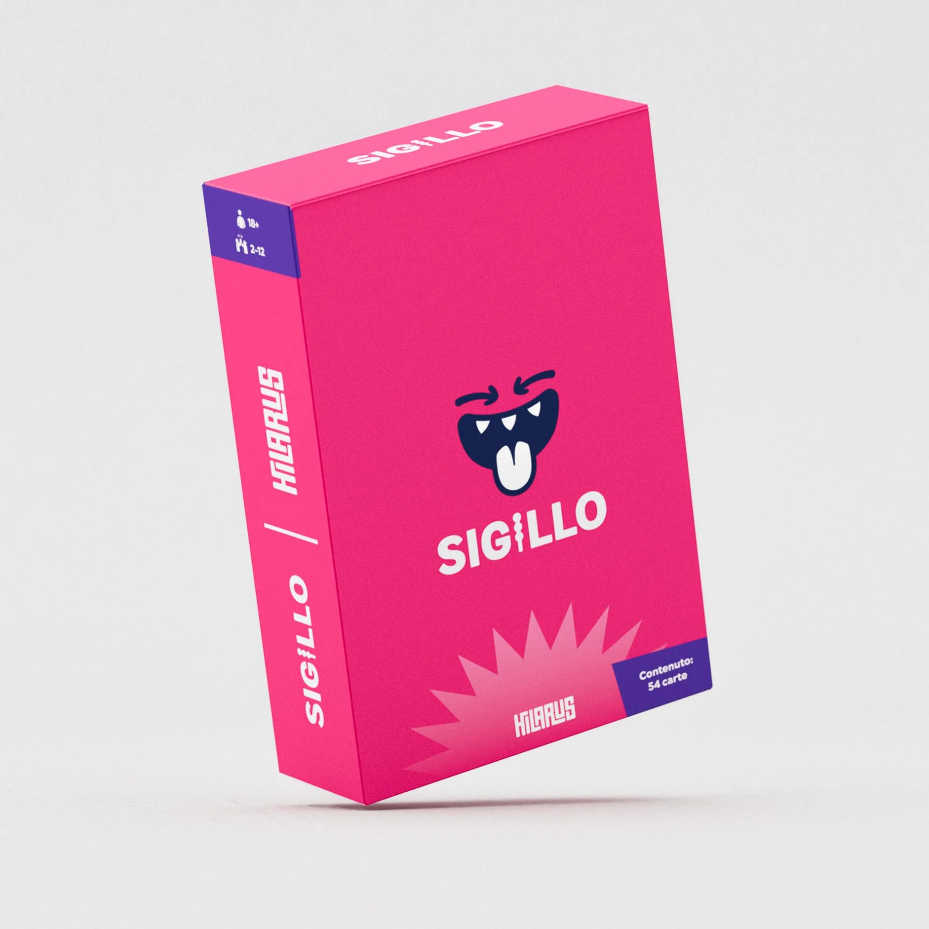 SIGILLO - Giochi da Tavolo Adulti Hot Alcolici di Carte per Bere ideale per serate tra amici - Idee Regalo per Lei e Lui, per Natale, Amica, Amiche - Regali Simpatici e Divertenti